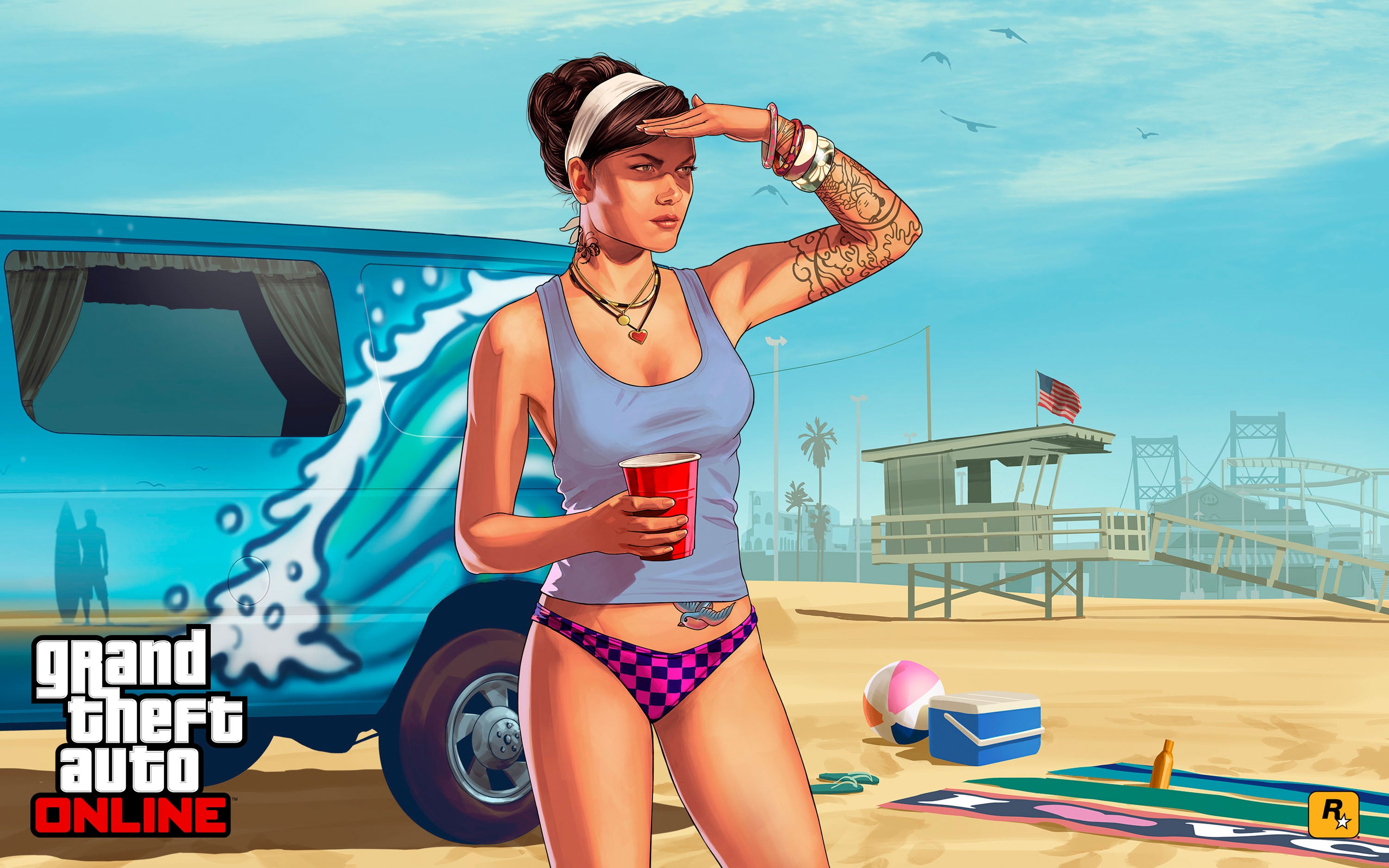 Grand Theft Auto 025 - cuadro gamer decorativo en canvas