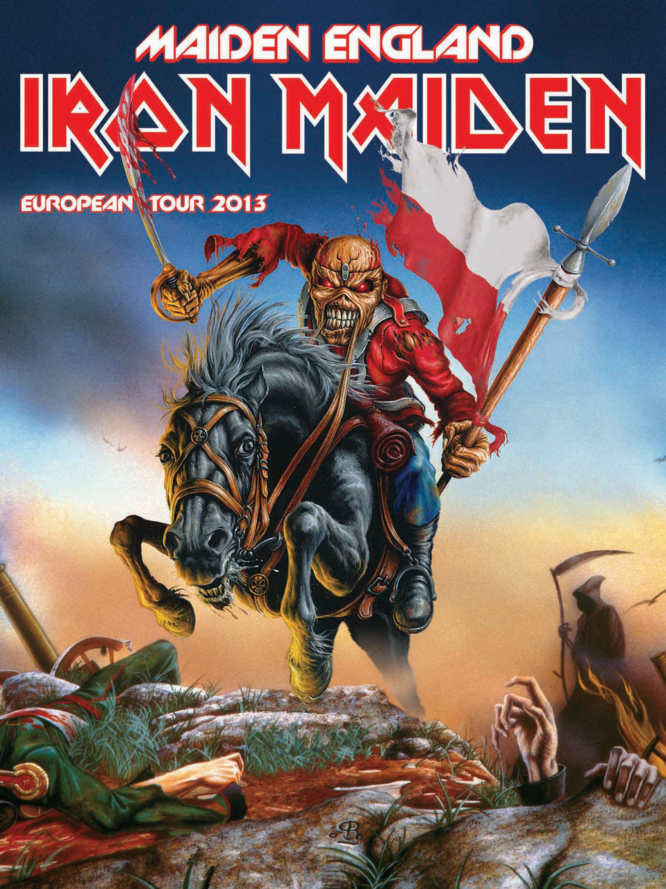Iron Maiden 001 - cuadro decorativo en canvas