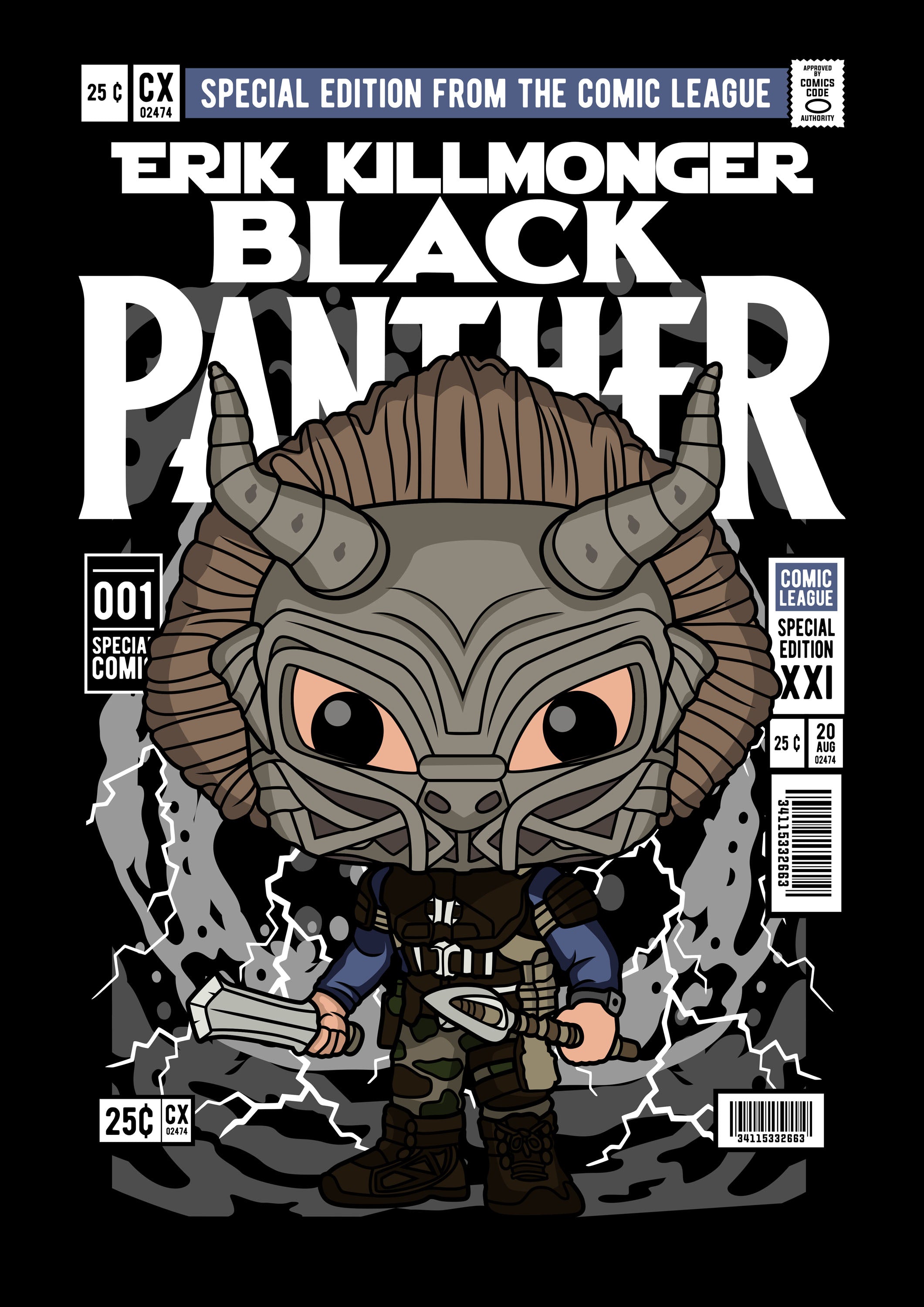 Funko Marvel 003 - cuadro decorativo en canvas