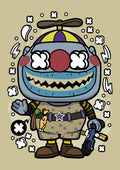 Funko Personajes 017 - cuadro decorativo en canvas