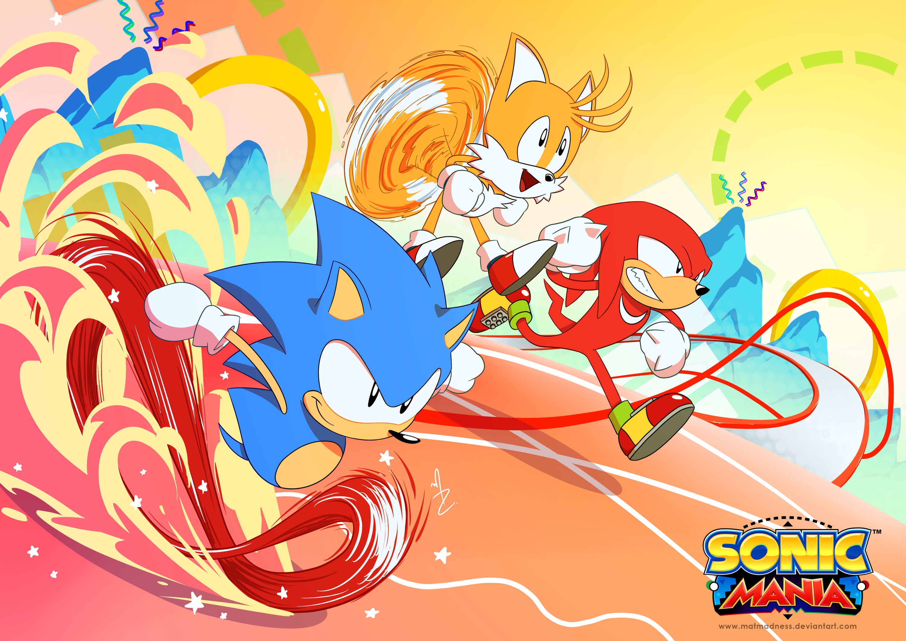 Sonic 006 - cuadro gamer decorativo en canvas