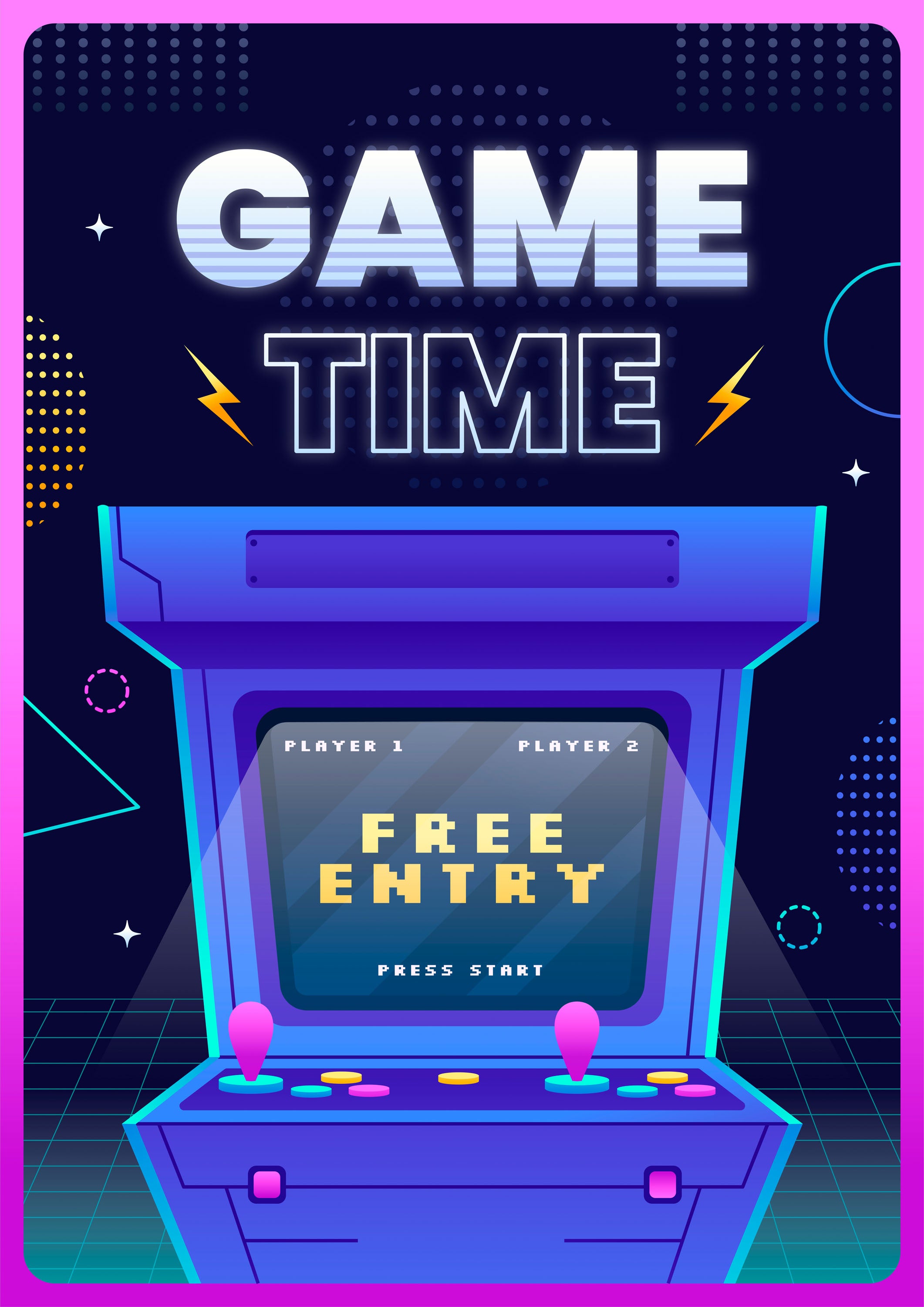 Gaming Retro 001 - cuadro gamer decorativo en canvas