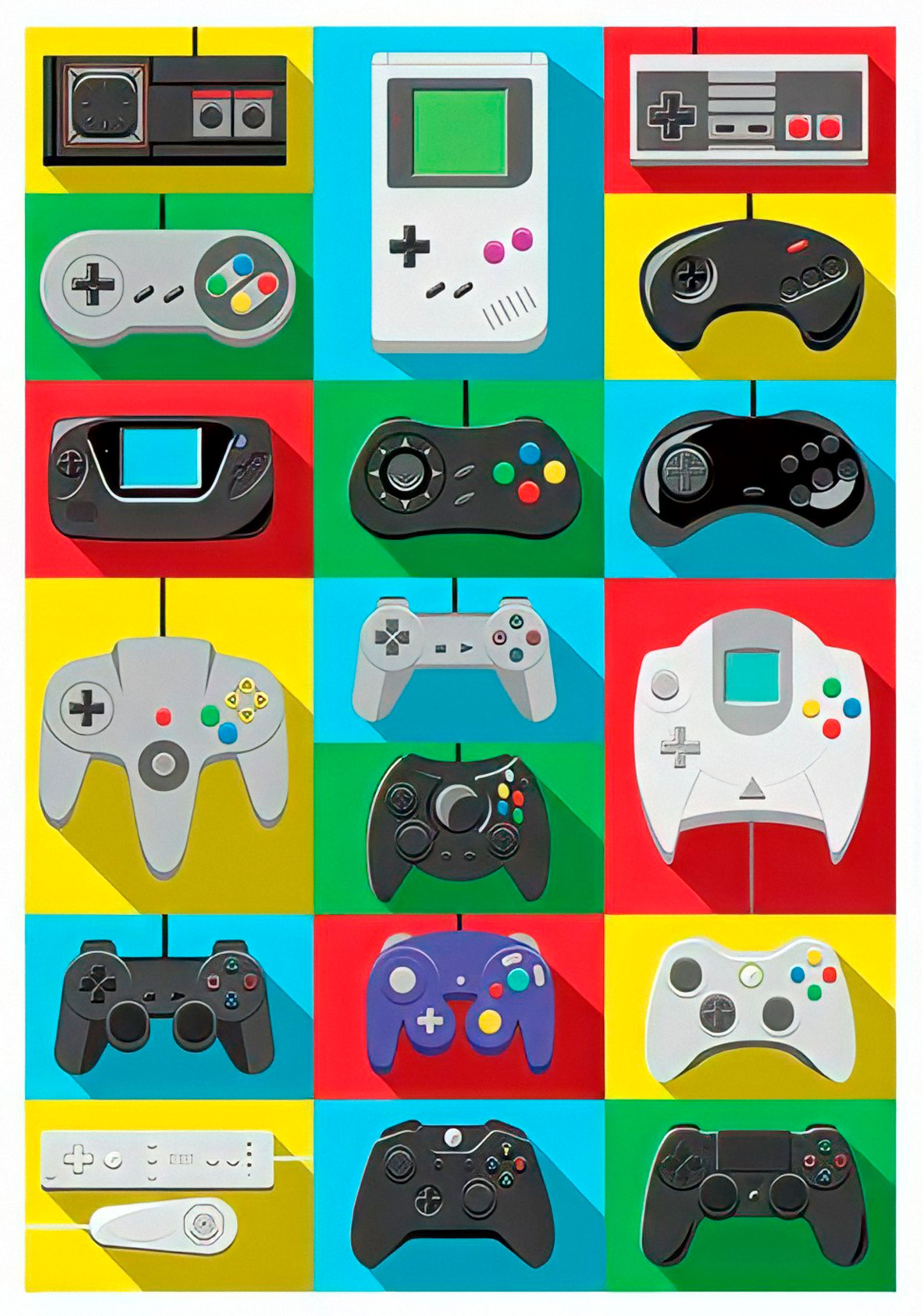 Gamer 024 - cuadro gamer decorativo en canvas