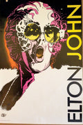 Elton John 001 - cuadro decorativo en canvas