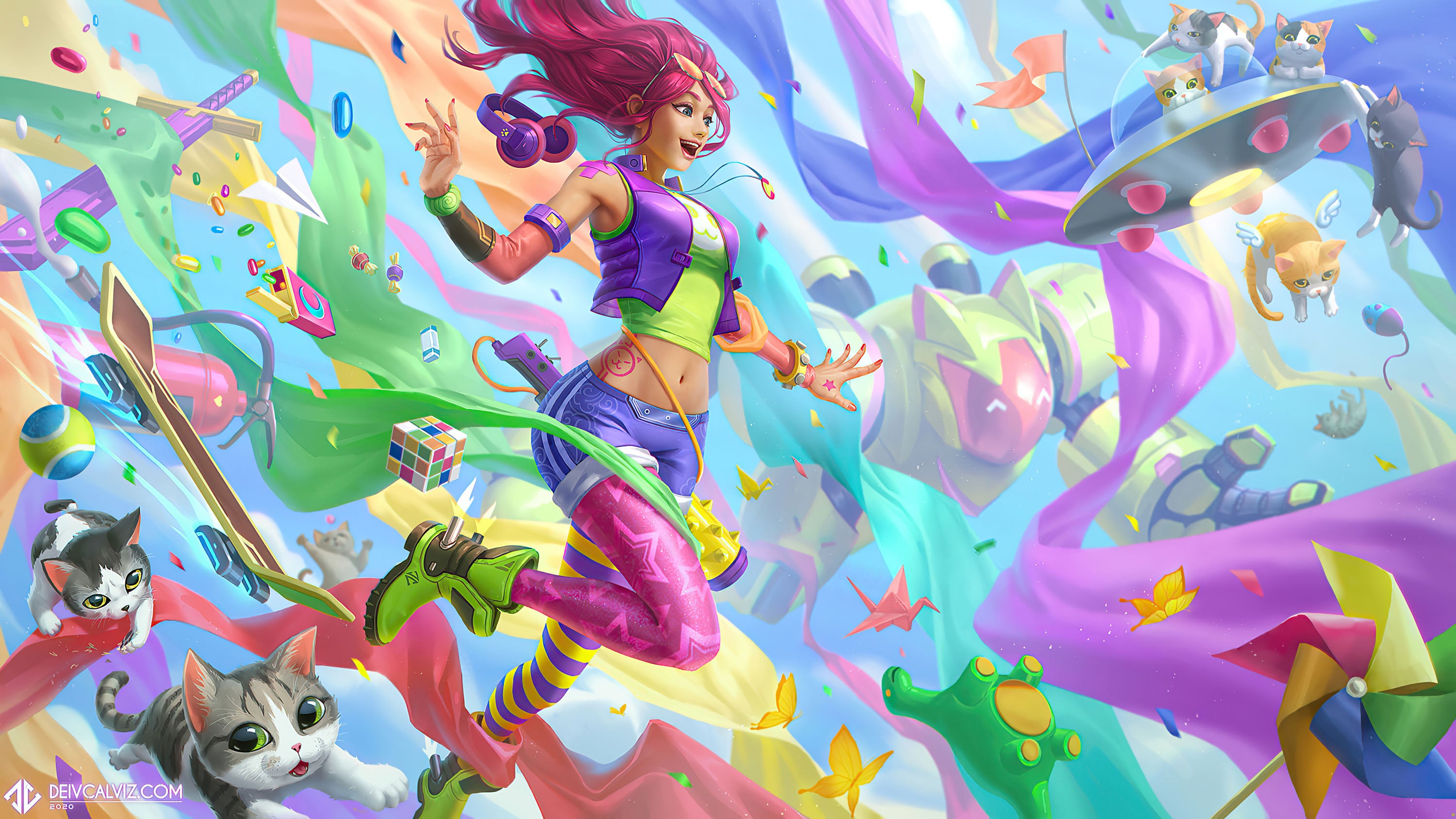 League of Legends 050 - cuadro gamer decorativo en canvas