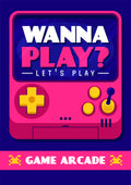 Gaming Retro 005 - cuadro gamer decorativo en canvas