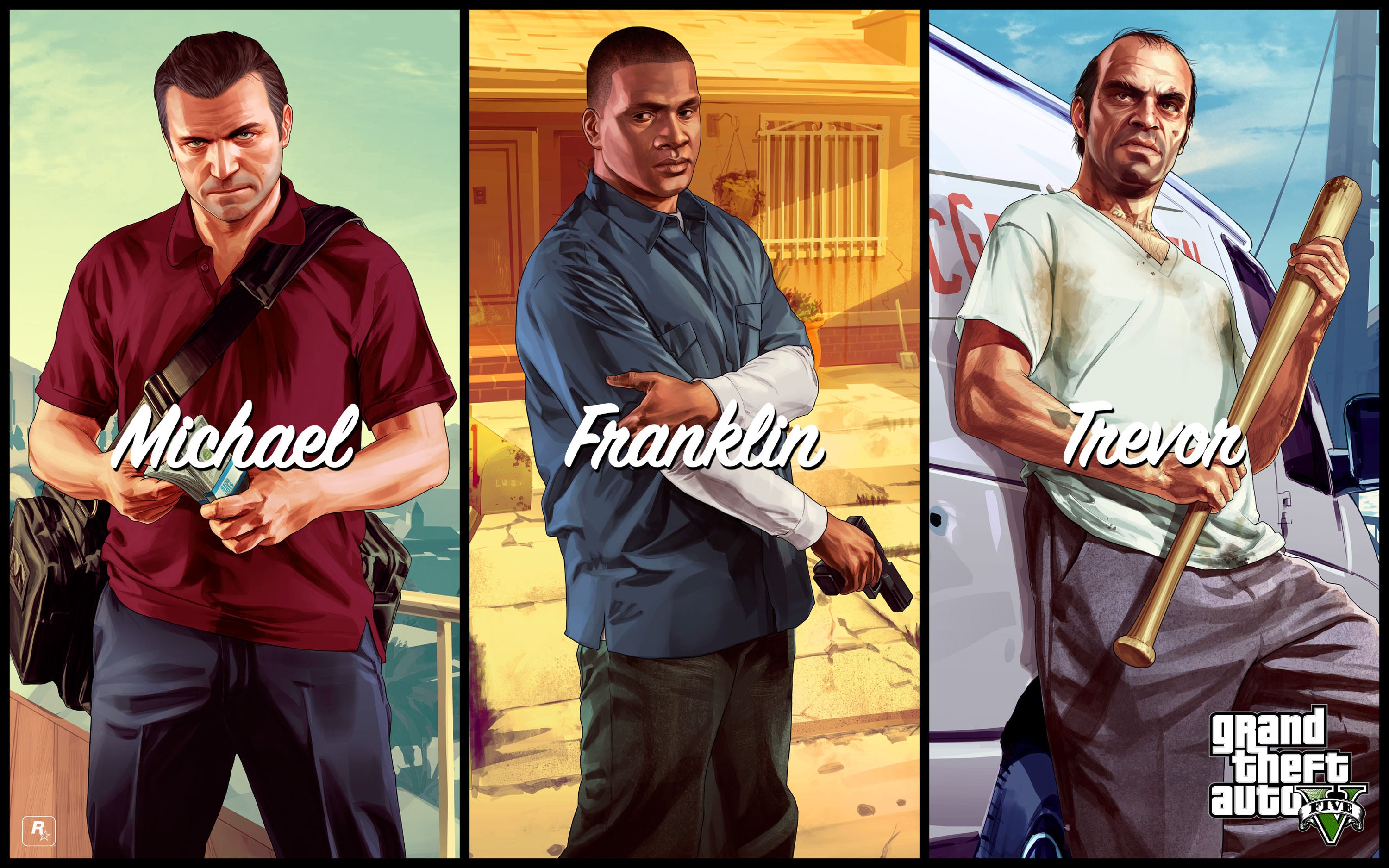 Grand Theft Auto 011 - cuadro gamer decorativo en canvas