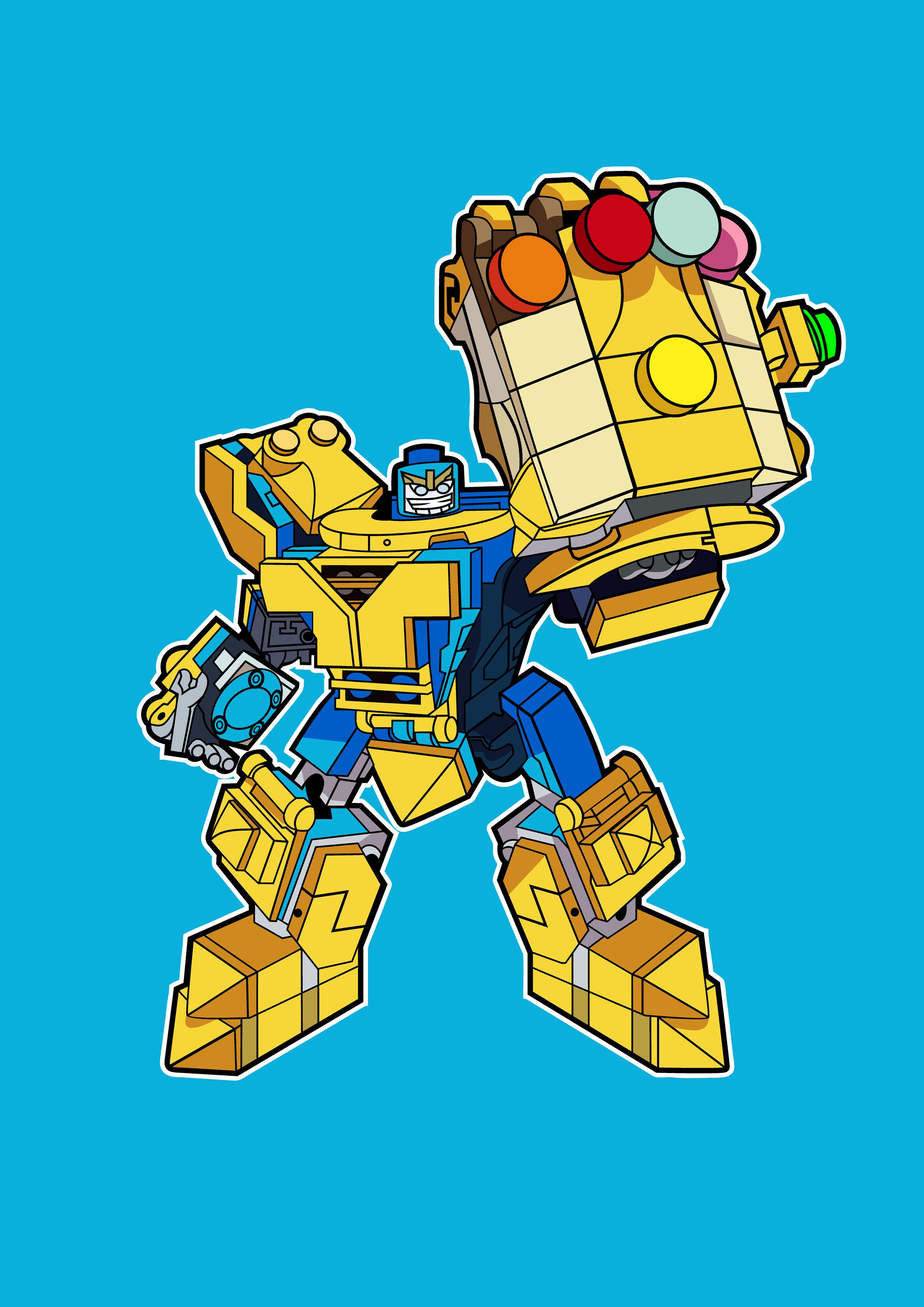 Funko Lego 039 - cuadro decorativo en canvas