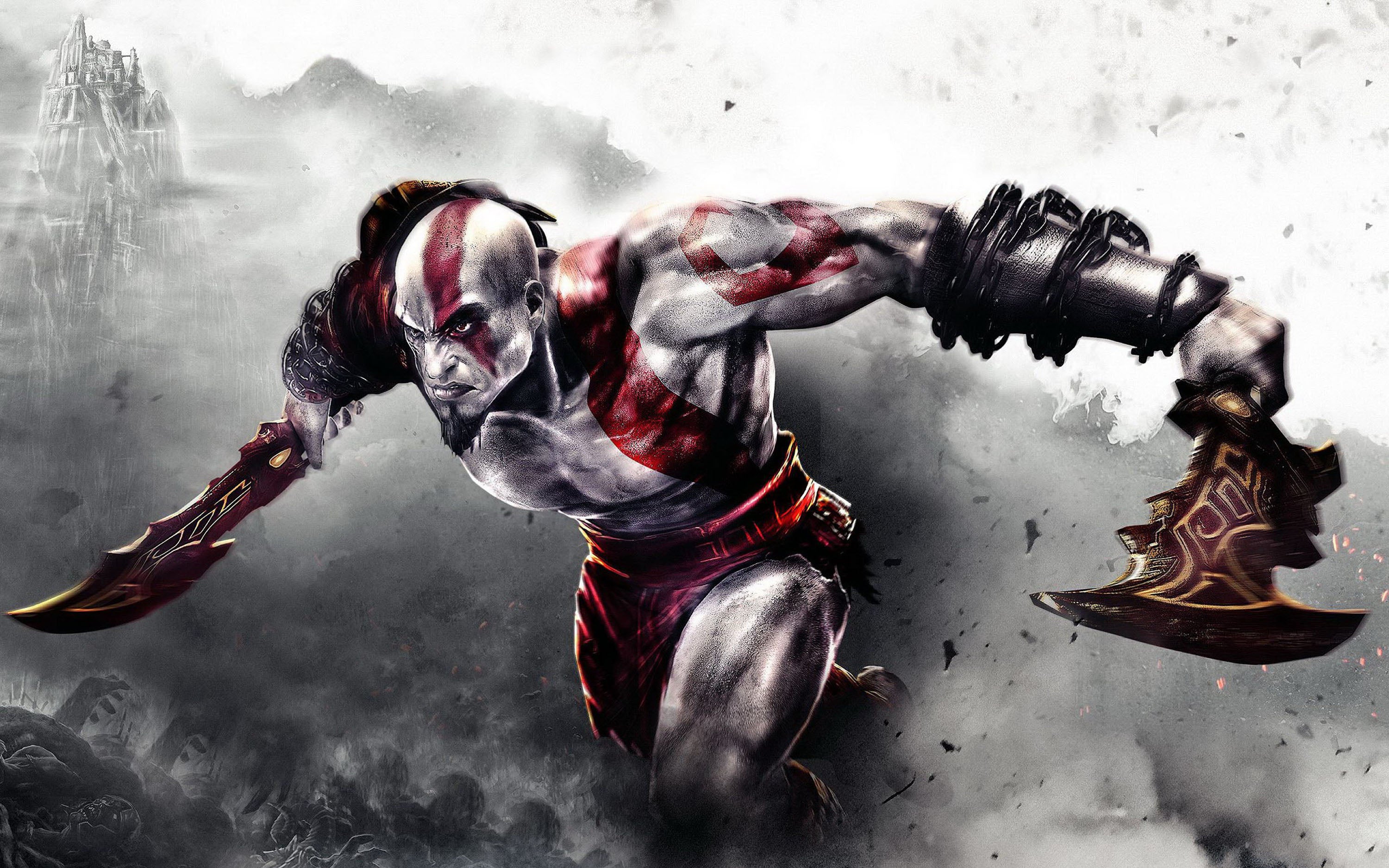 God of War 017 - cuadro gamer decorativo en canvas