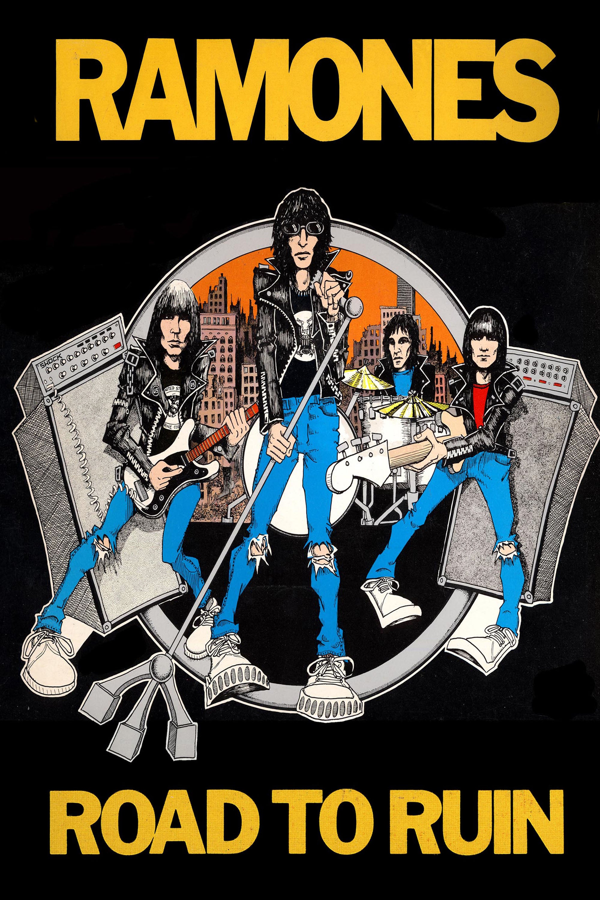 Ramones 003 - cuadro decorativo en canvas