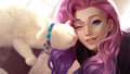 League of Legends 051 - cuadro gamer decorativo en canvas