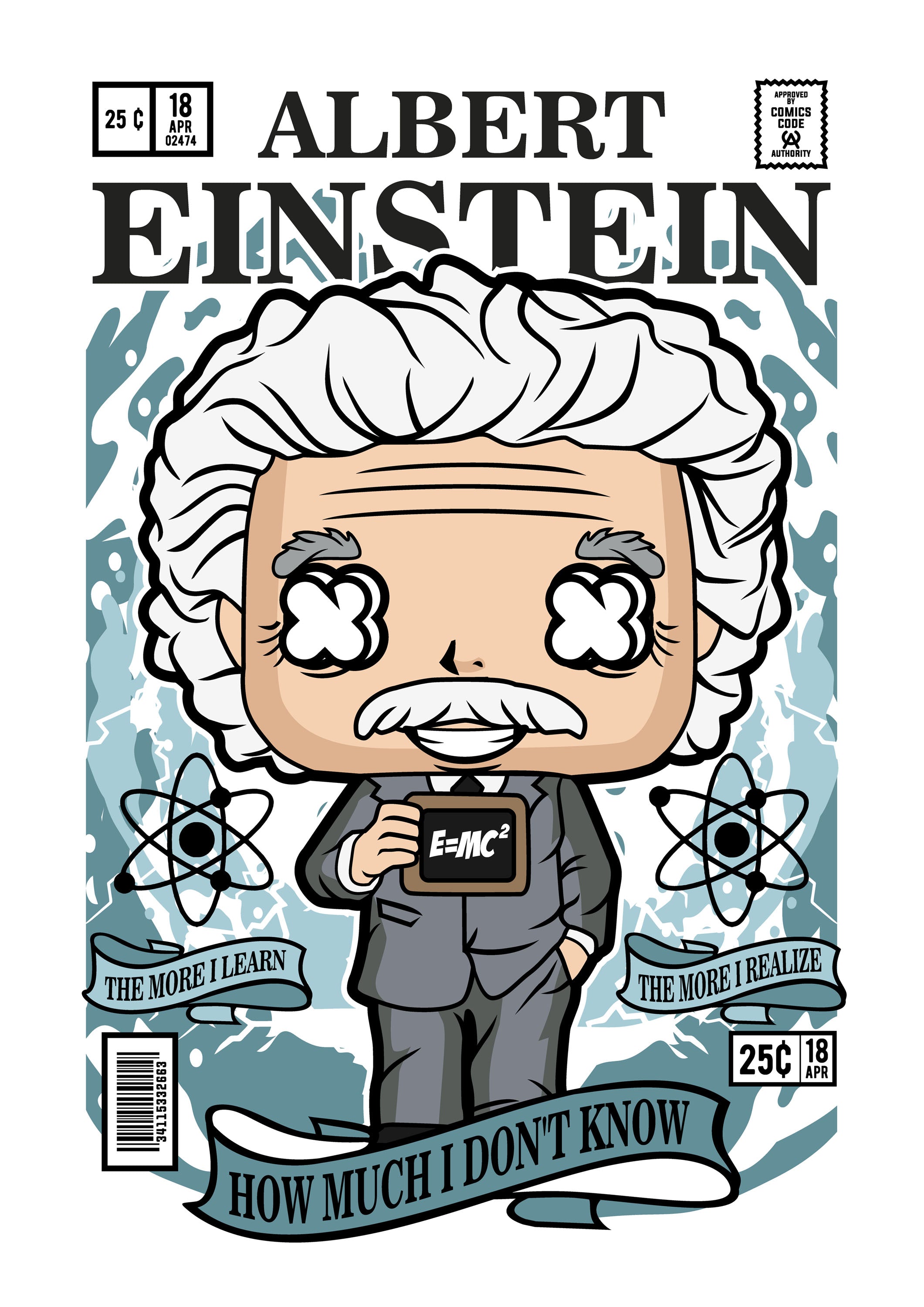 Funko Estrellas Pop 001 - cuadro decorativo en canvas