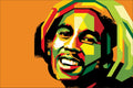 Bob Marley 002 - cuadro decorativo en canvas