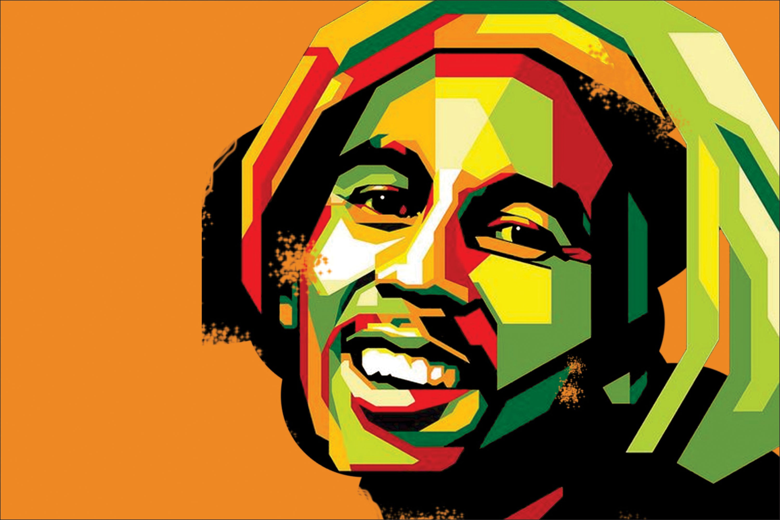 Bob Marley 002 - cuadro decorativo en canvas