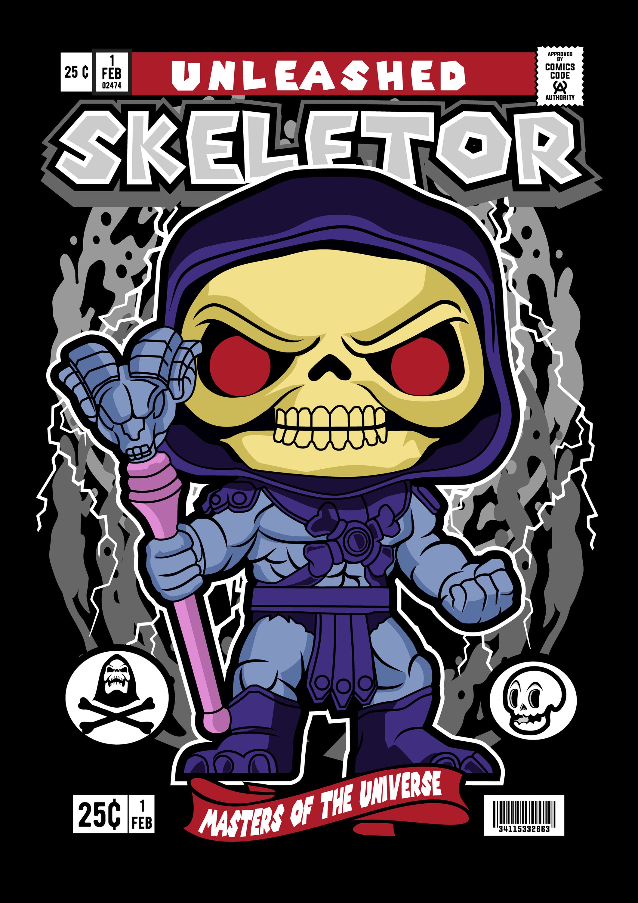 Funko Caricaturas 004 - cuadro decorativo en canvas