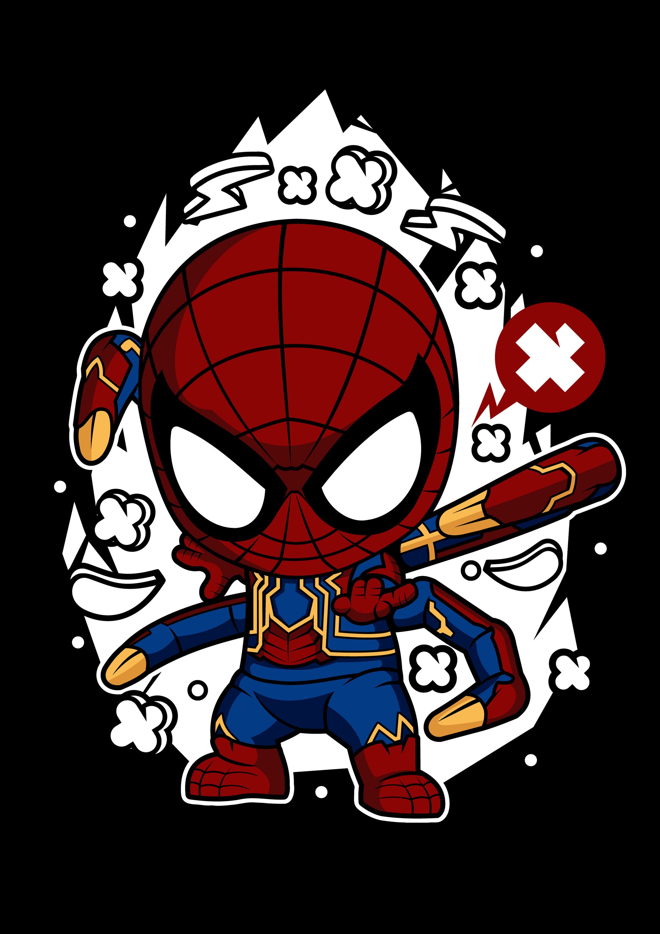 Funko Marvel 103 - cuadro decorativo en canvas
