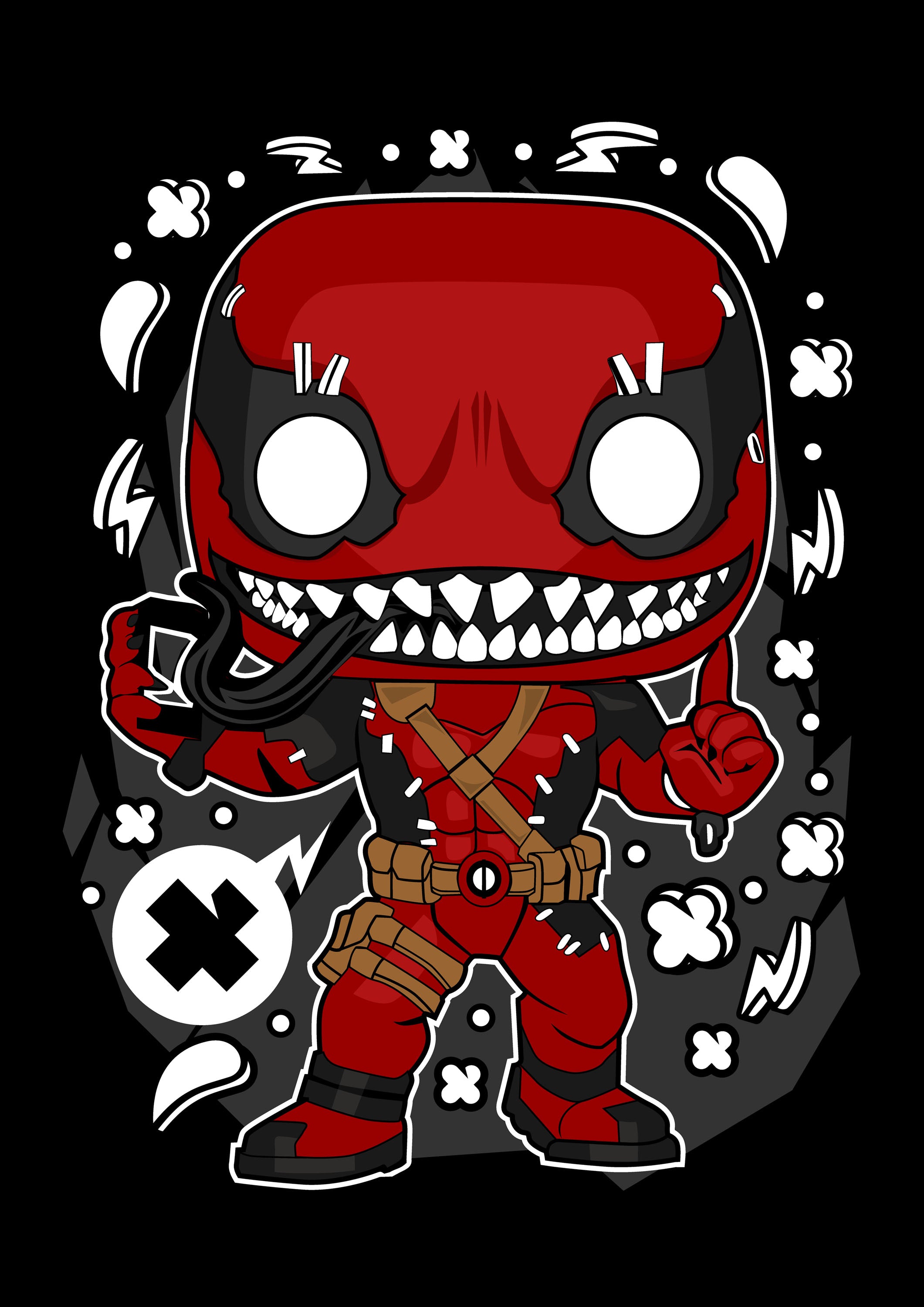 Funko Marvel 076 - cuadro decorativo en canvas