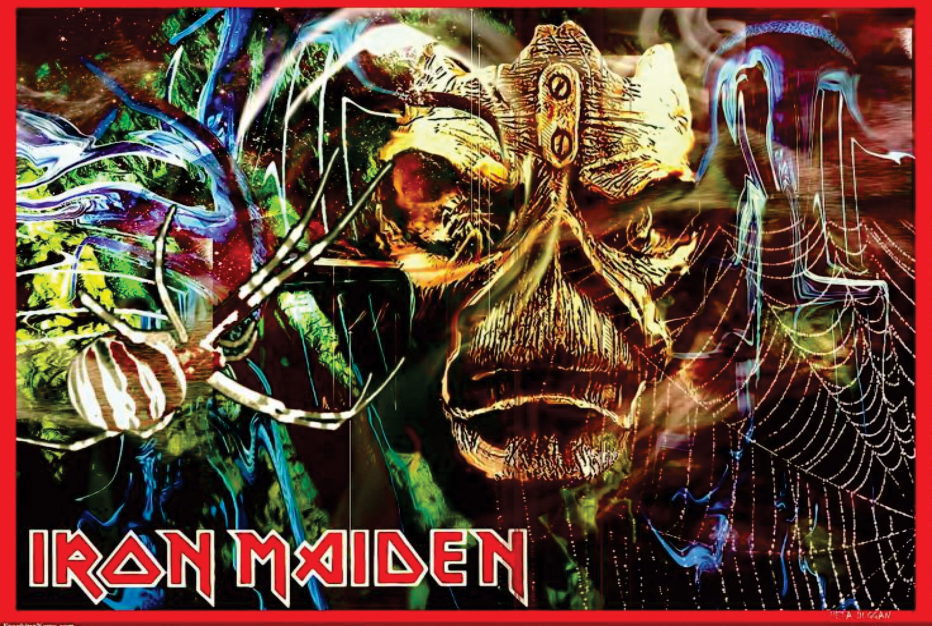 Iron Maiden 014 - cuadro decorativo en canvas