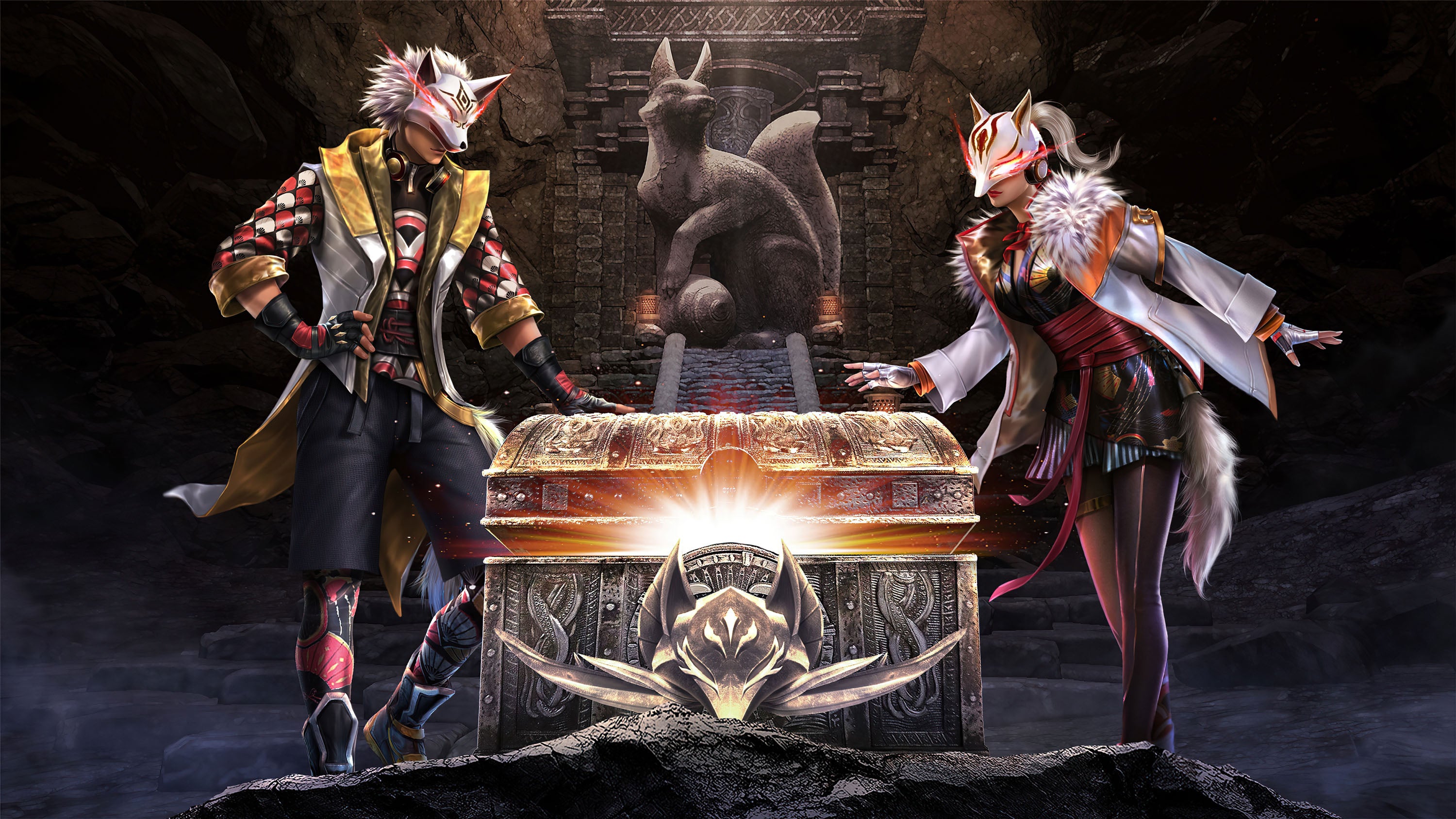 Free Fire 020 - cuadro gamer decorativo en canvas