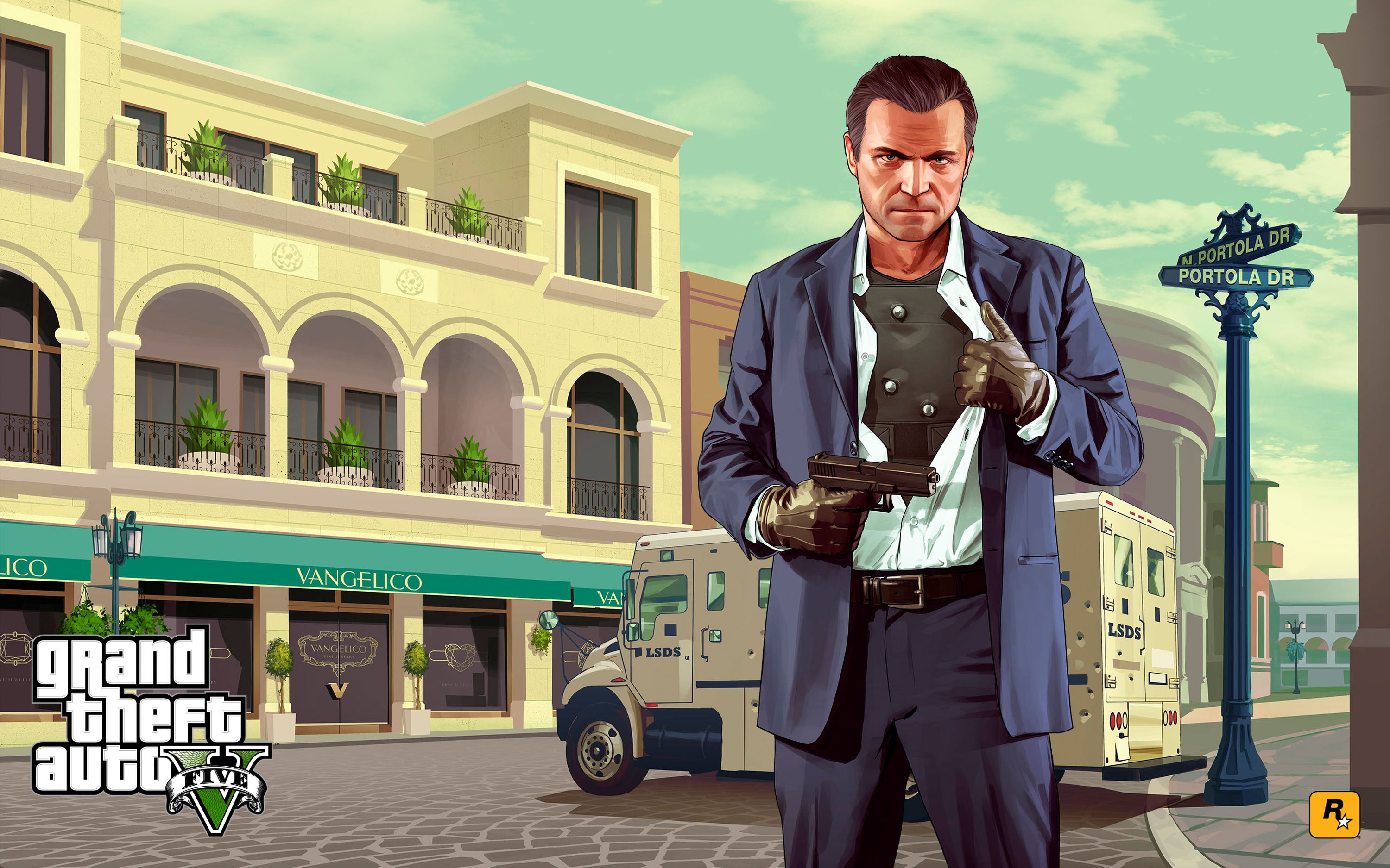 Grand Theft Auto 034 - cuadro gamer decorativo en canvas