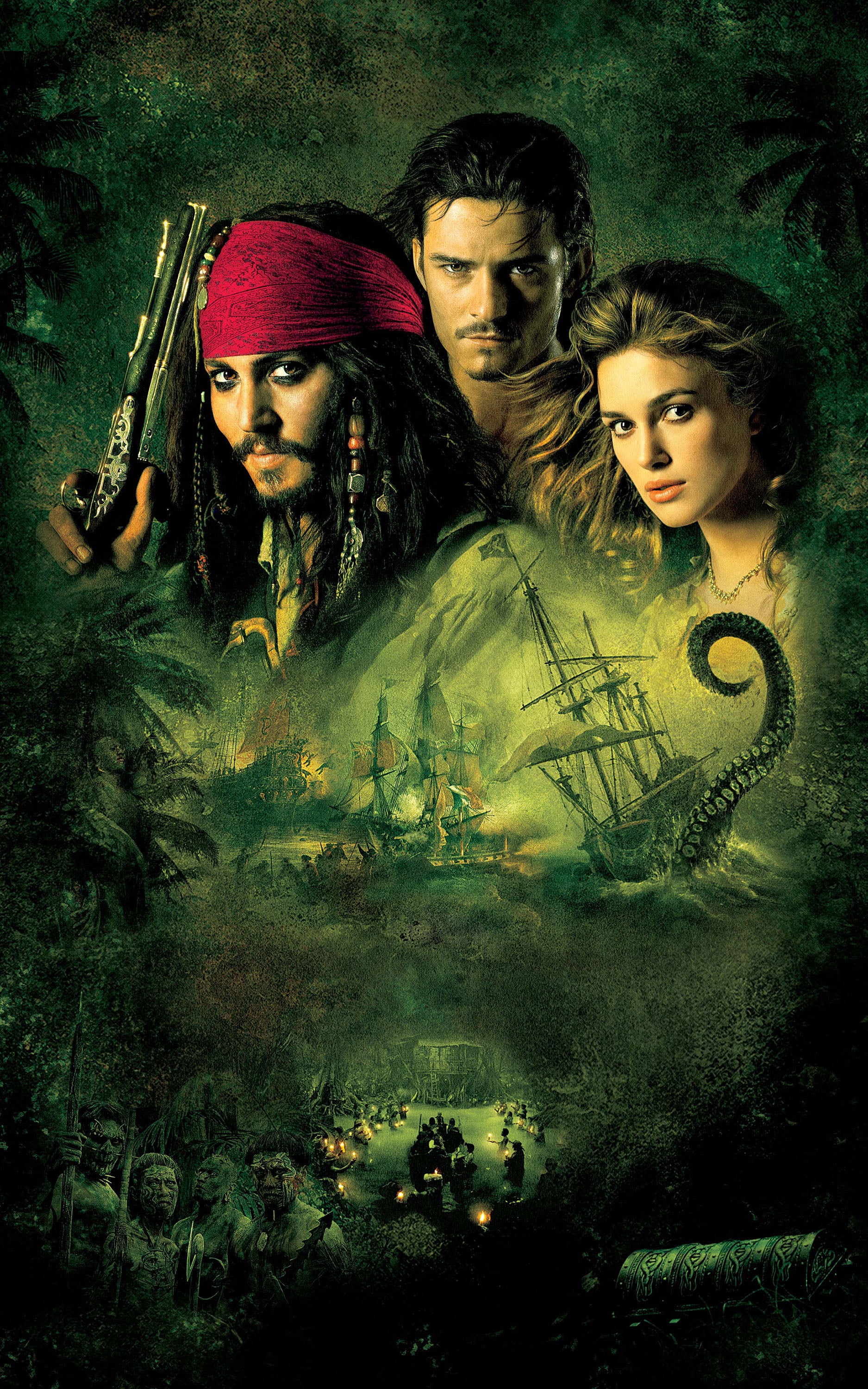 Piratas del Caribe 007 - cuadro decorativo en canvas