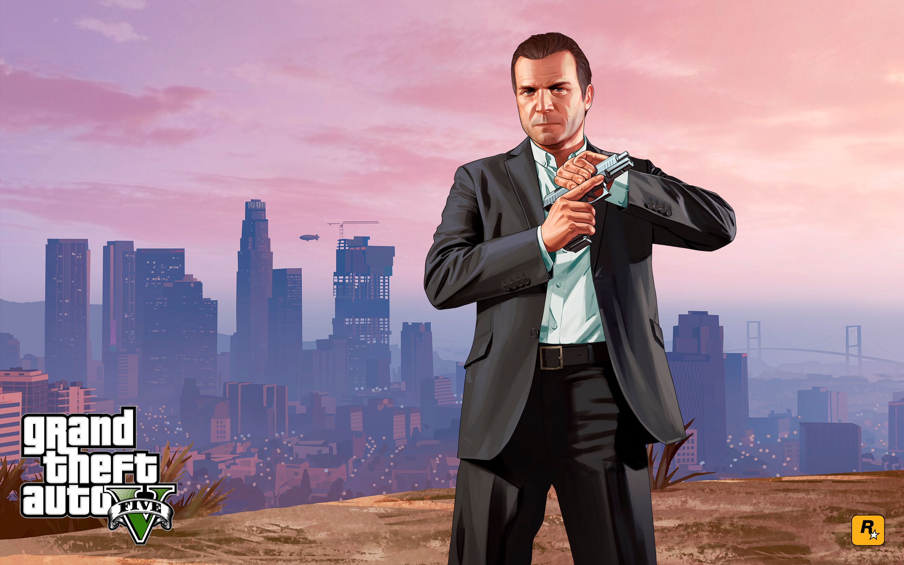 Grand Theft Auto 032 - cuadro gamer decorativo en canvas