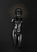 Negro y Dorado 218 - cuadro decorativo en canvas