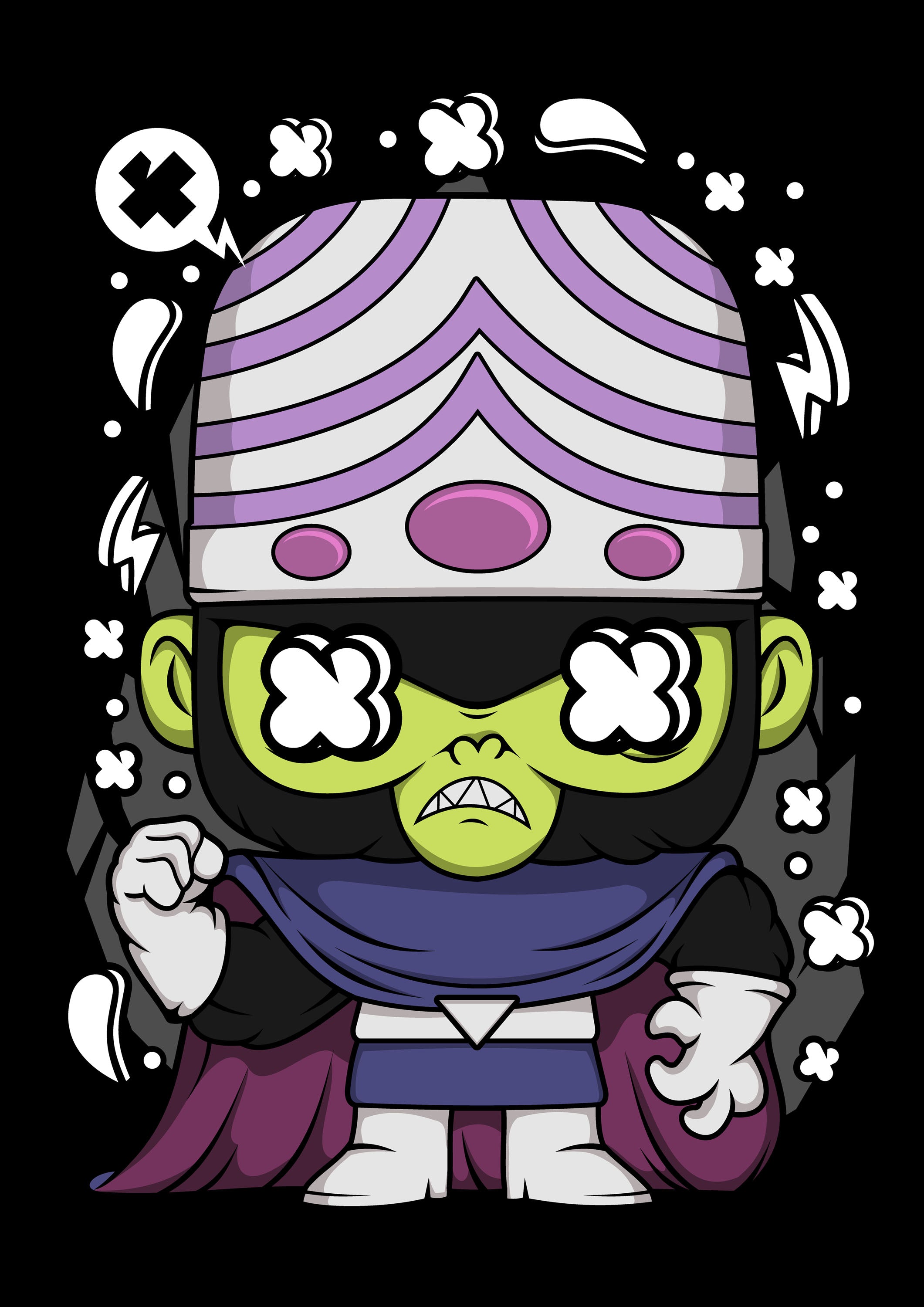 Funko Caricaturas 043 - cuadro decorativo en canvas
