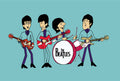 The Beatles 015 - cuadro decorativo en canvas