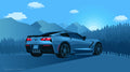 Coches 108 - cuadro decorativo en canvas