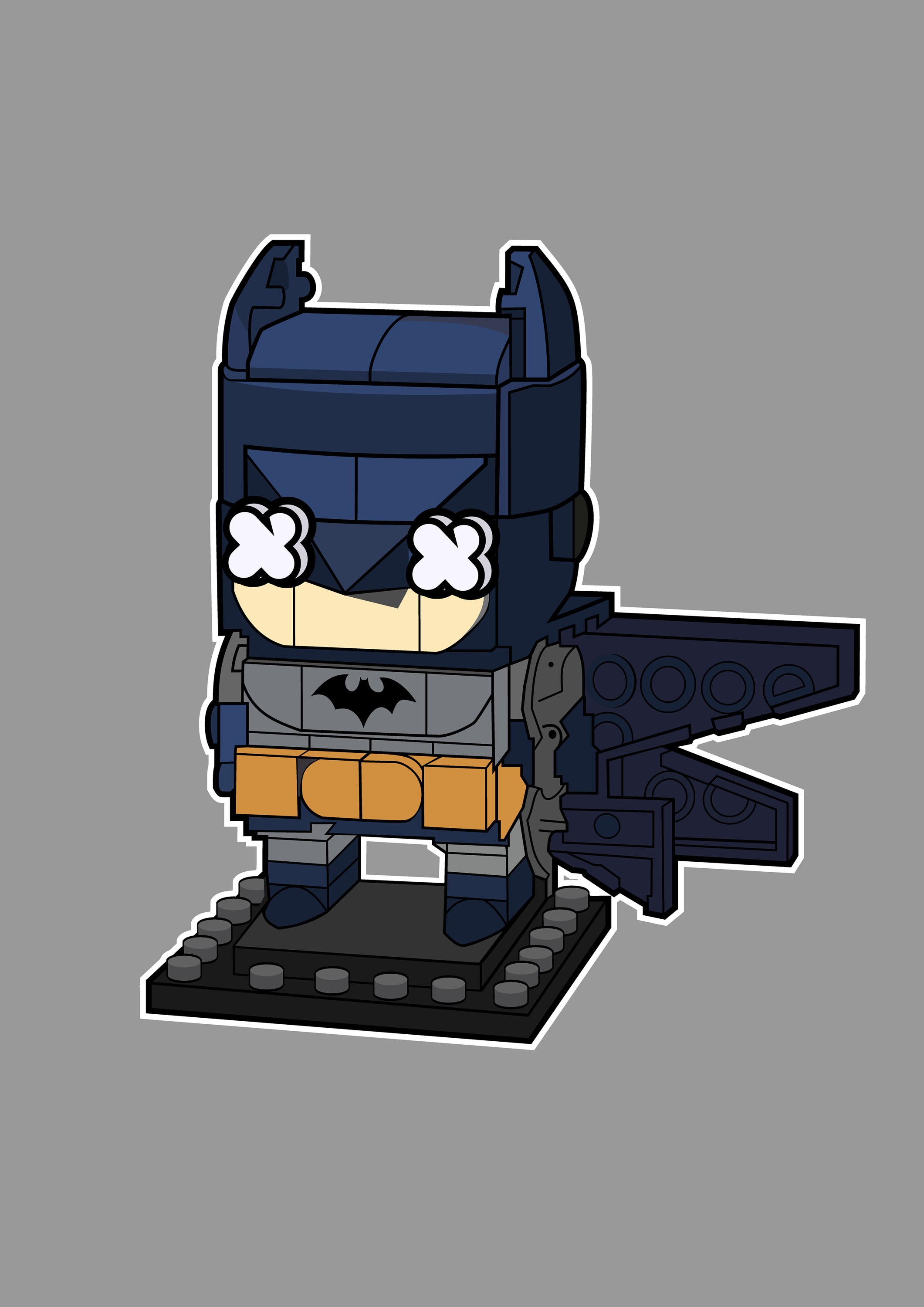 Funko Lego 003 - cuadro decorativo en canvas