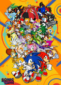 Sonic 002 - cuadro gamer decorativo en canvas