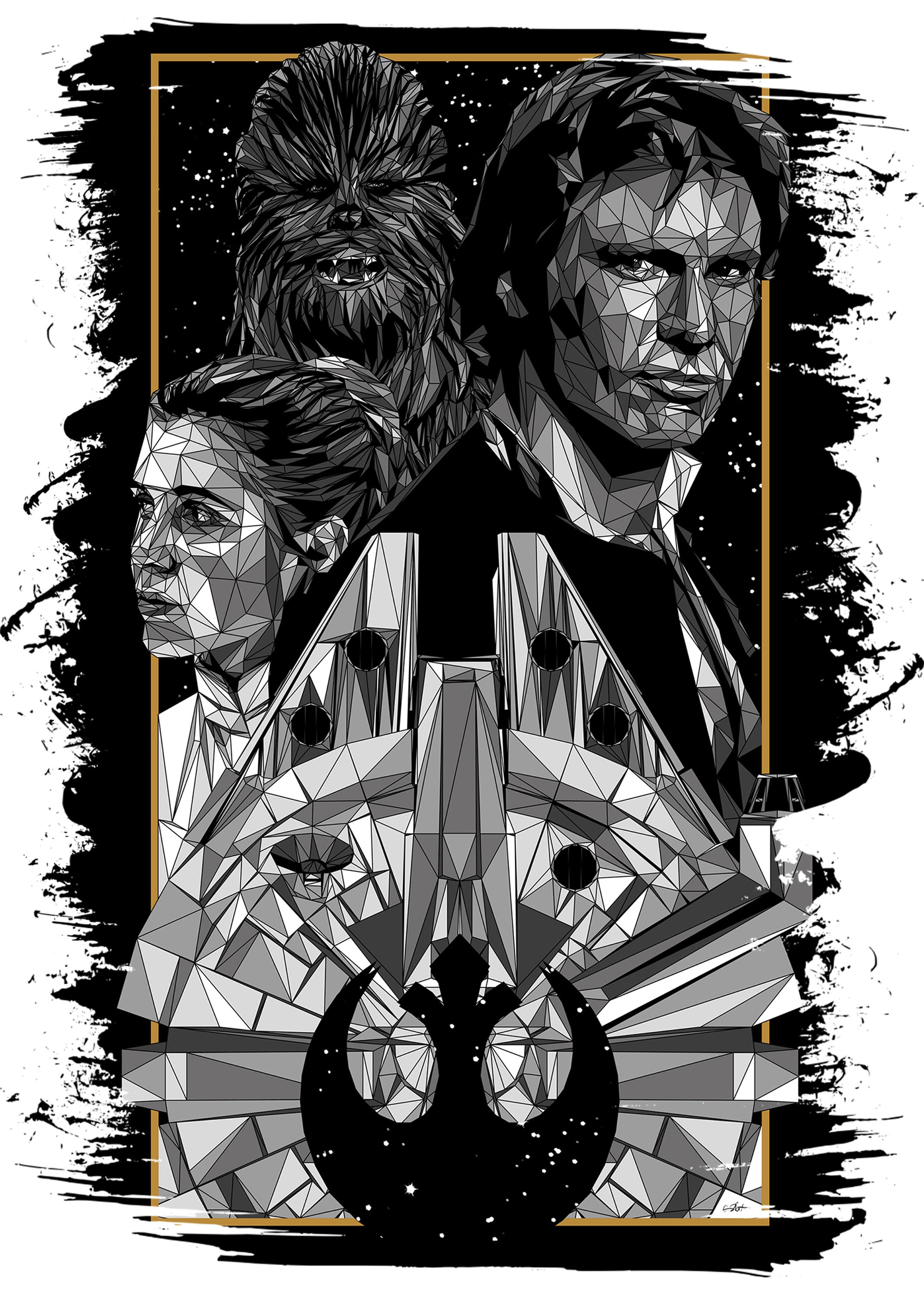 Star Wars 061 - cuadro decorativo en canvas