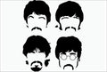 The Beatles 016 - cuadro decorativo en canvas
