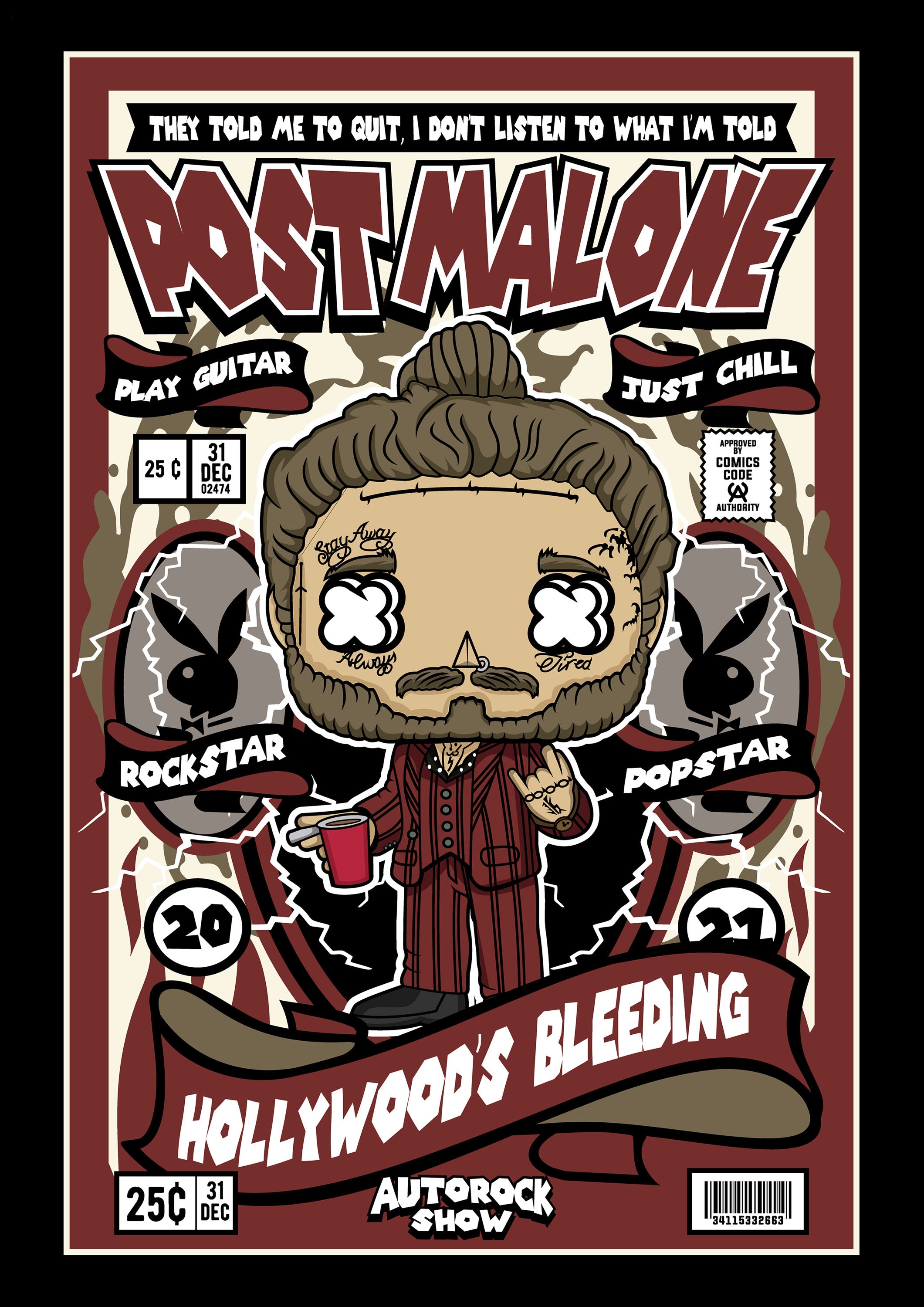 Funko Música 083 - cuadro decorativo en canvas
