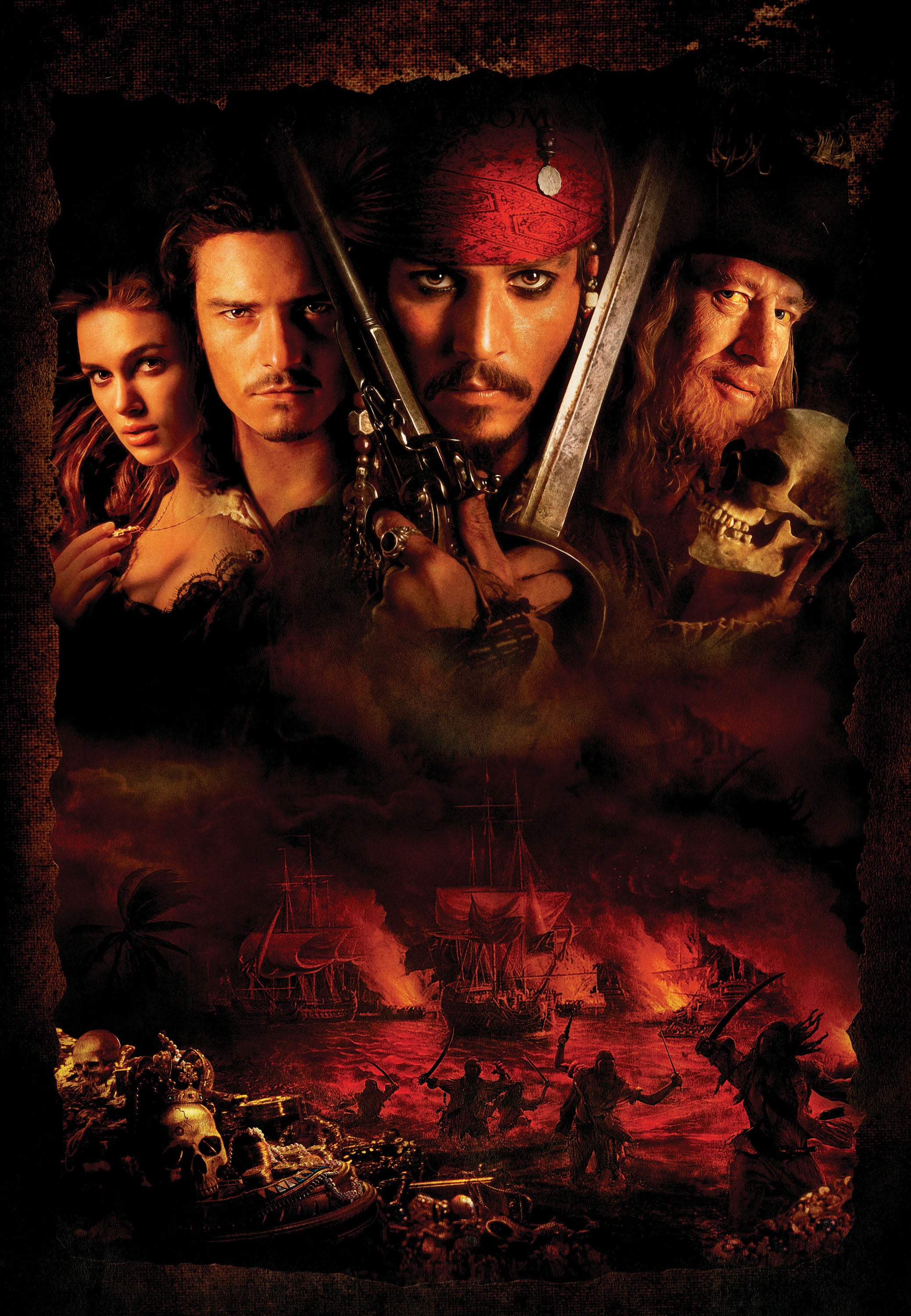 Piratas del Caribe 042 - cuadro decorativo en canvas