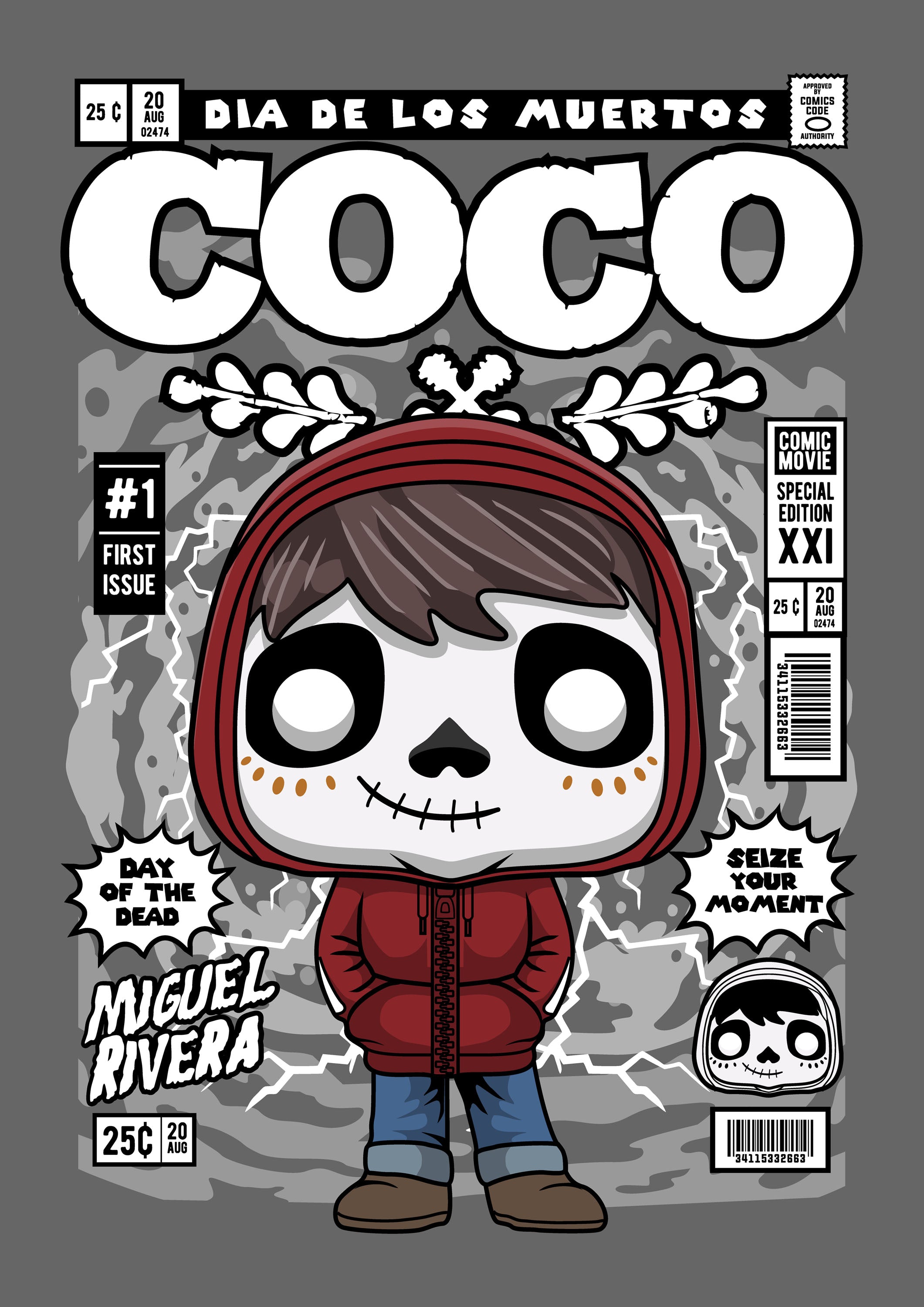 Funko Caricaturas 001 - cuadro decorativo en canvas