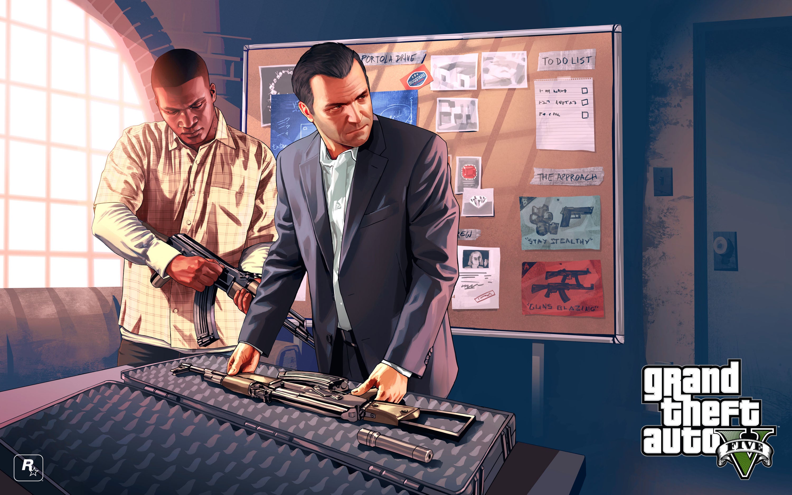 Grand Theft Auto 010 - cuadro gamer decorativo en canvas