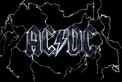 AC/DC 002 - cuadro decorativo en canvas