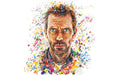 Dr. House 002 - cuadro decorativo en canvas
