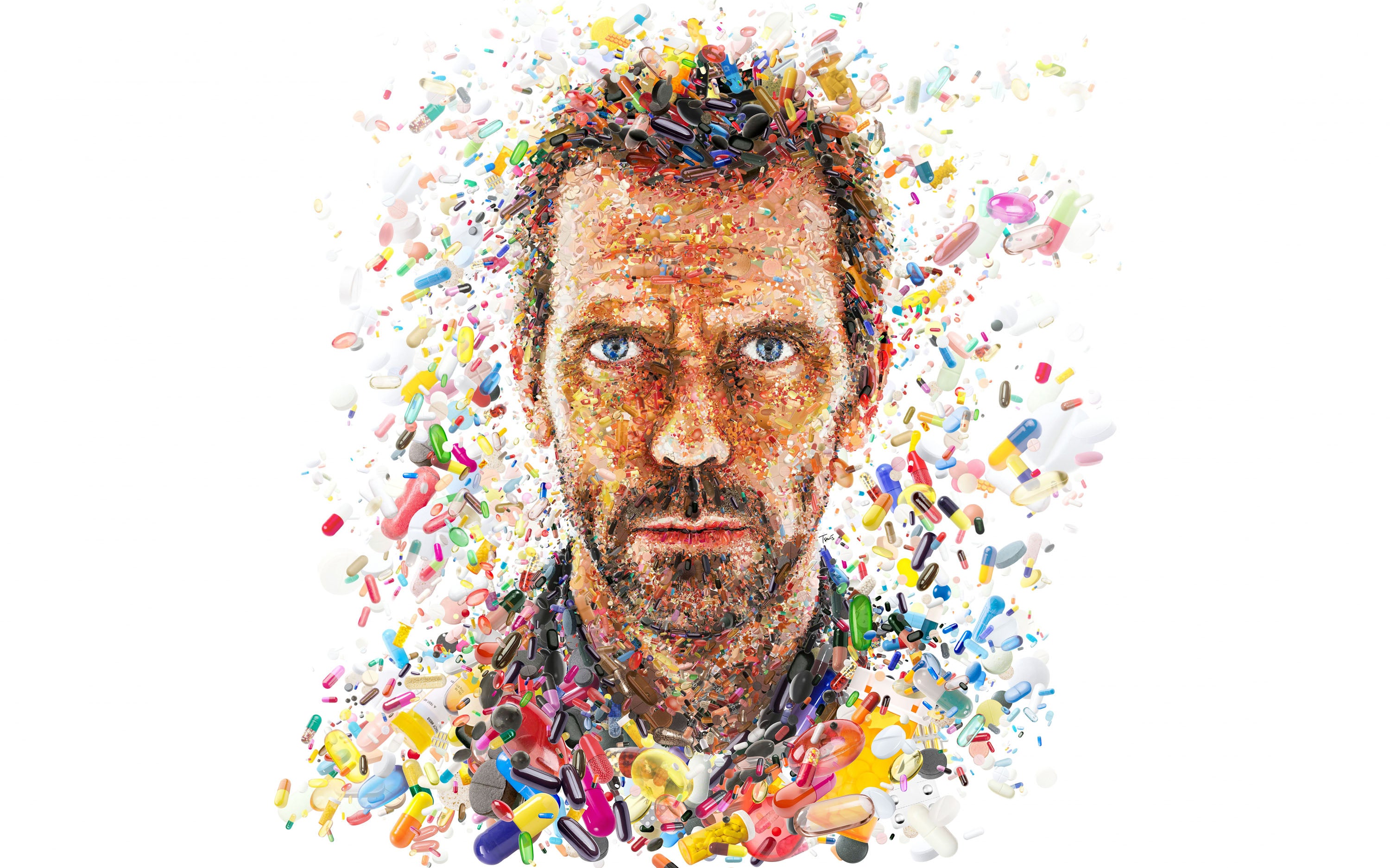 Dr. House 002 - cuadro decorativo en canvas
