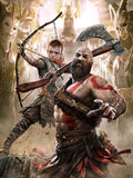 God of War 024 - cuadro gamer decorativo en canvas