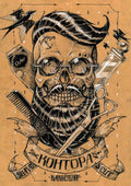 Barbería 044 - Cuadro canvas Canvaradas