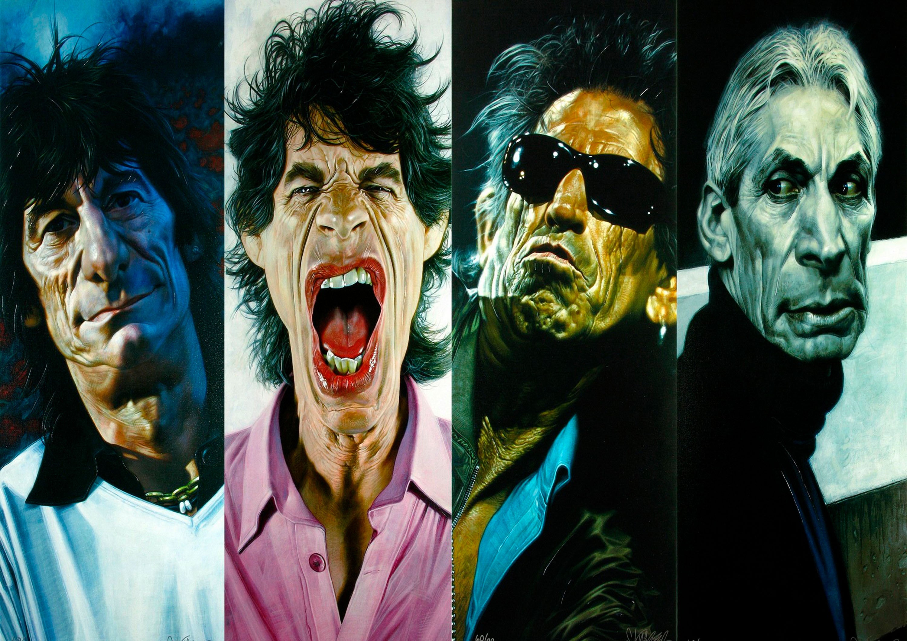 The Rolling Stones 004 - cuadro decorativo en canvas
