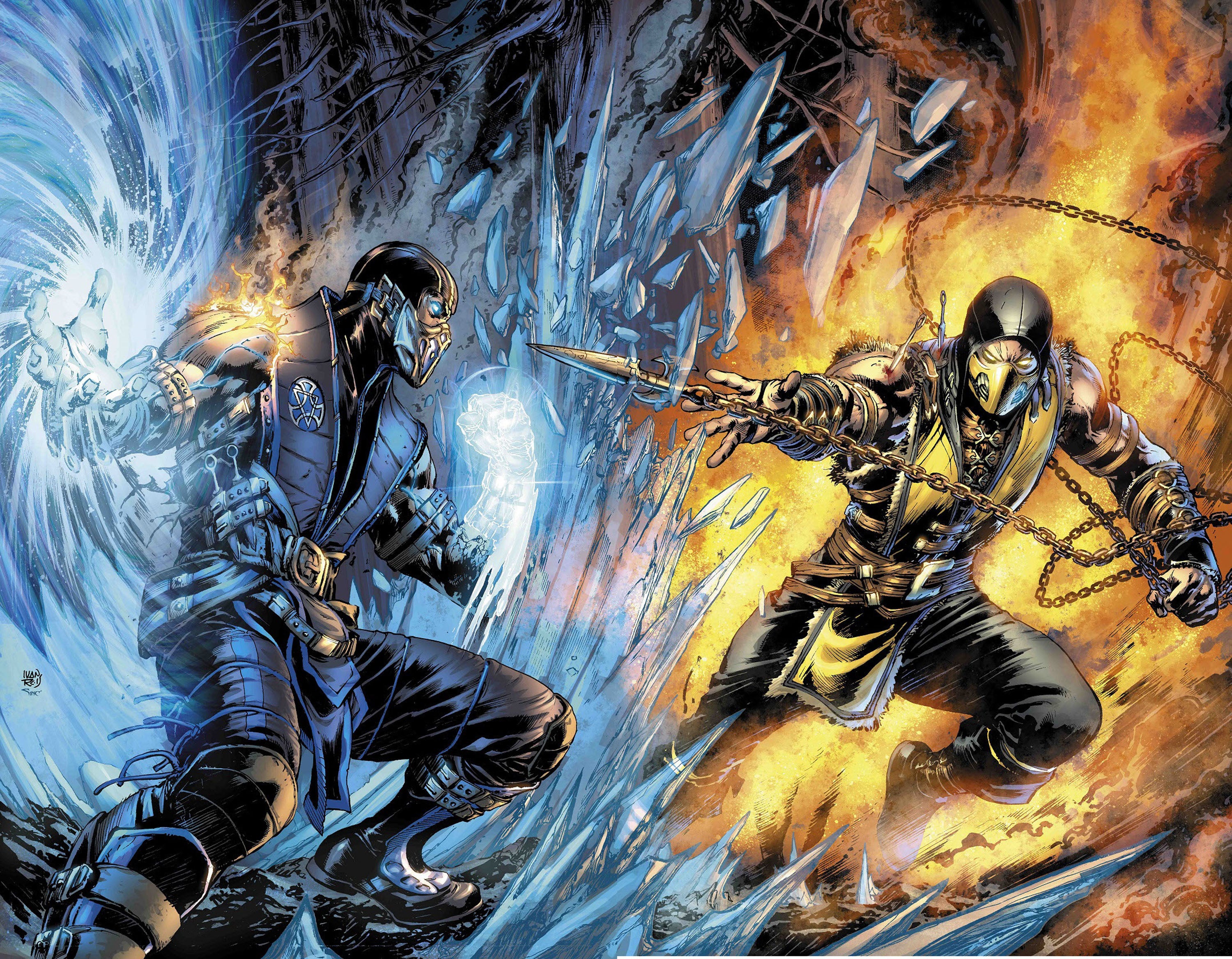 Mortal Kombat 034 - cuadro gamer decorativo en canvas
