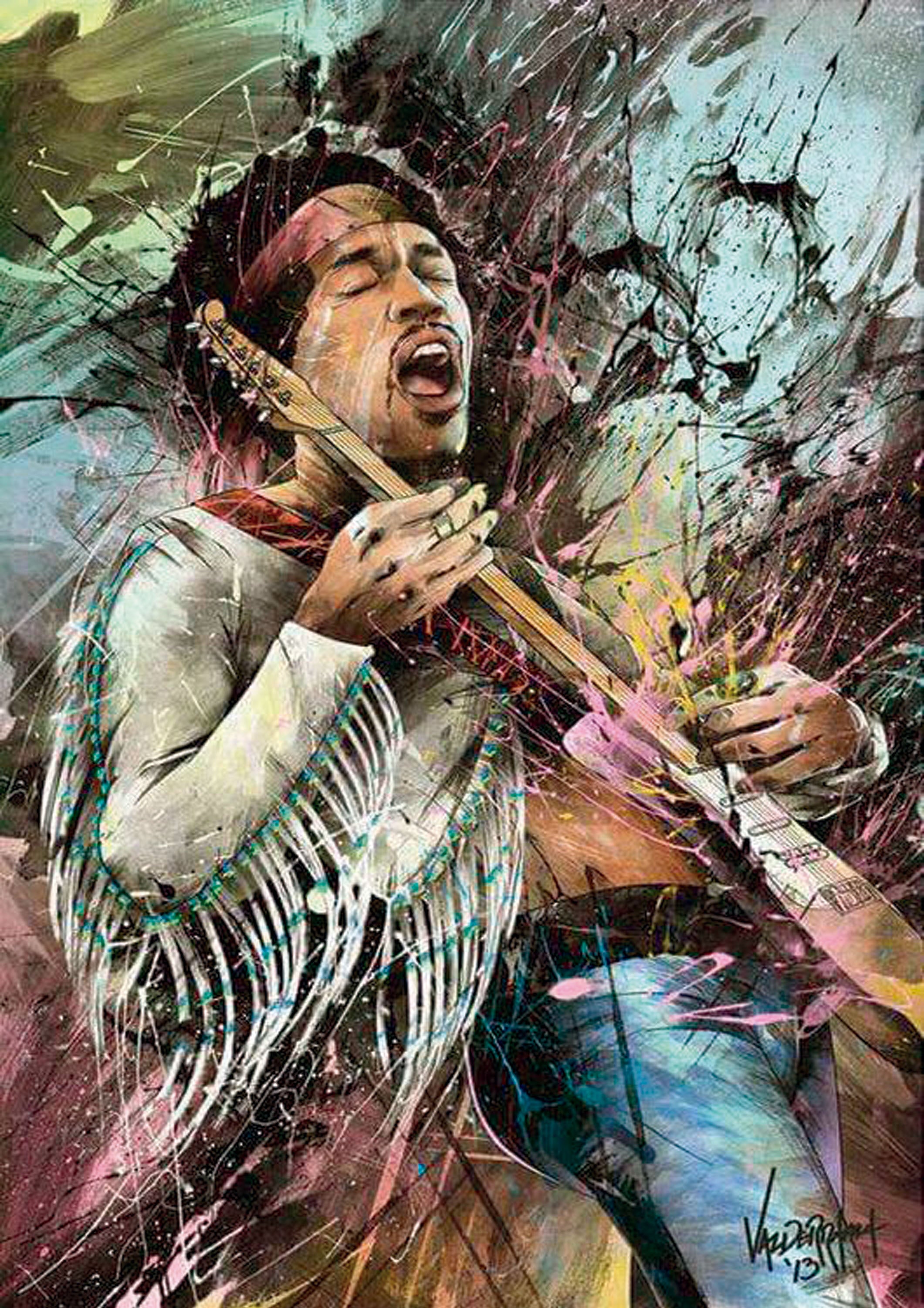 Música Artística 022 - cuadro decorativo en canvas