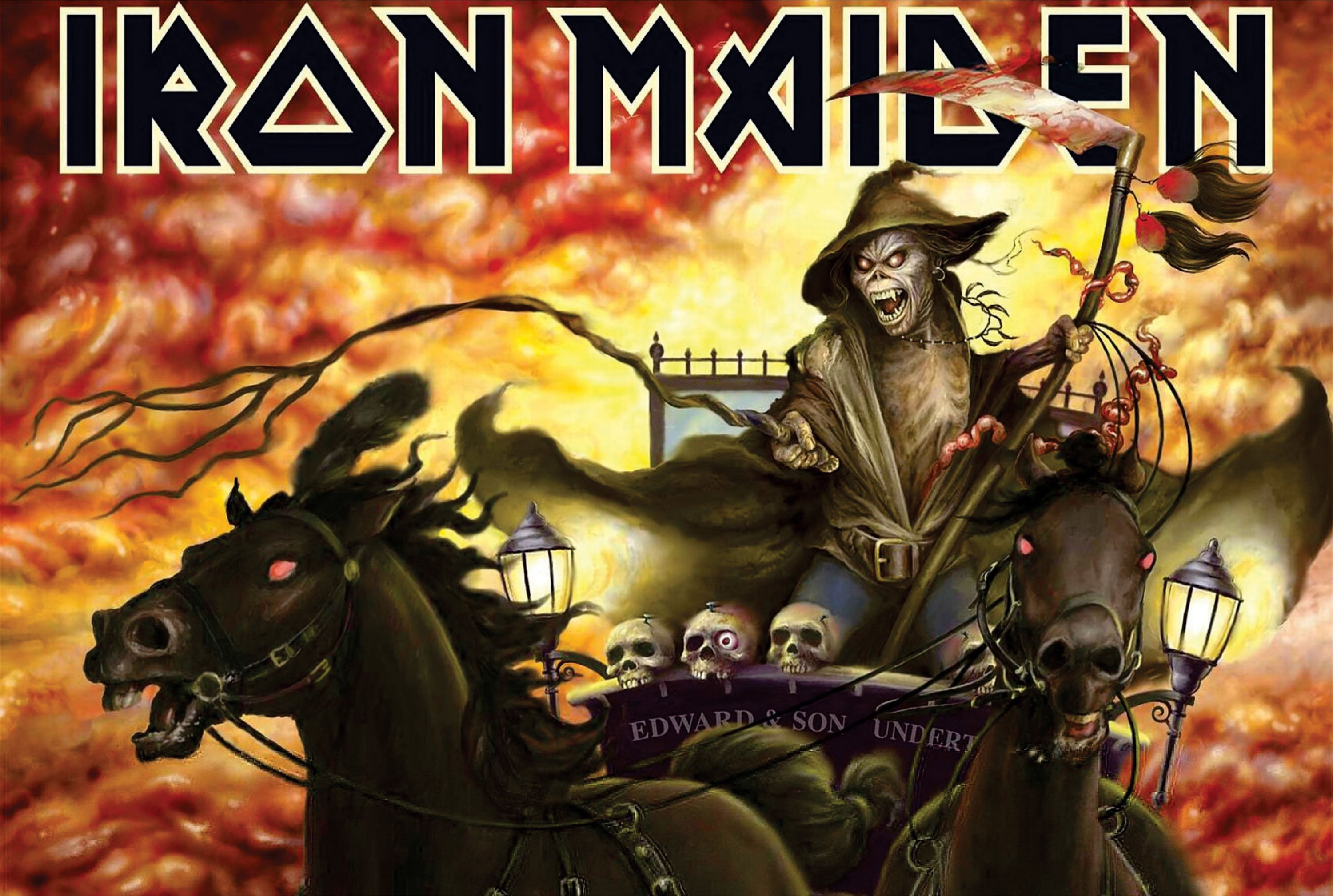 Iron Maiden 016 - cuadro decorativo en canvas