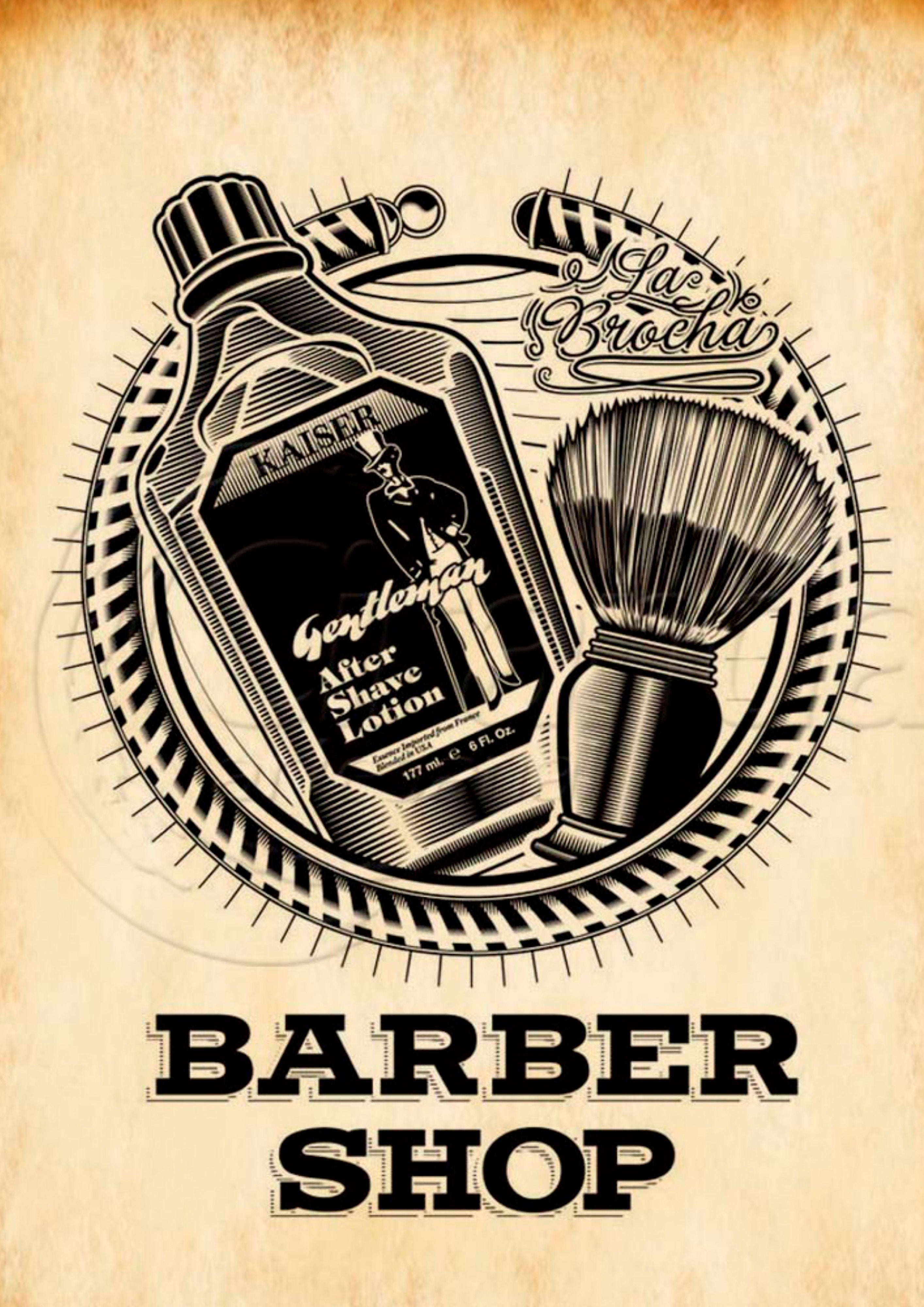 Barbería 083 - Cuadro canvas Canvaradas