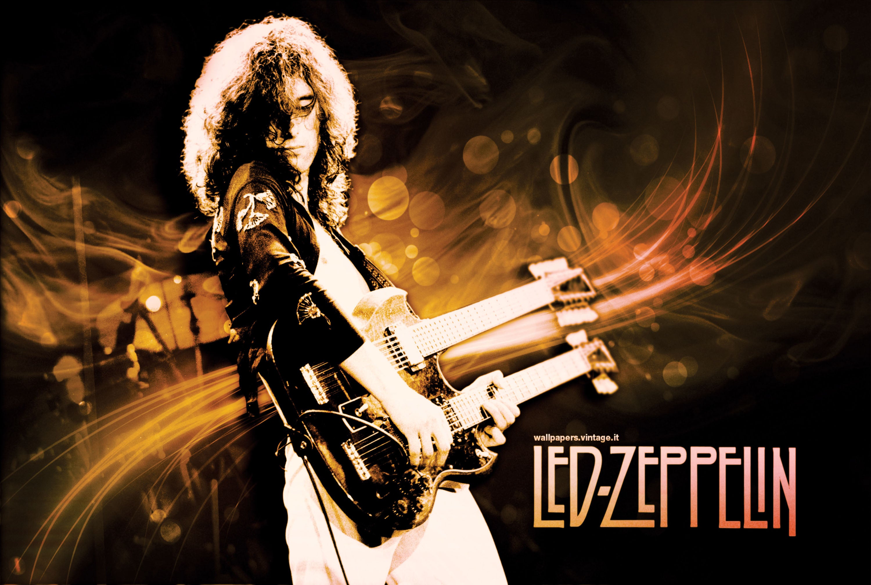 Led Zeppelin 009 - cuadro decorativo en canvas