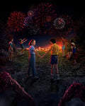Stranger Things 007 - cuadro decorativo en canvas